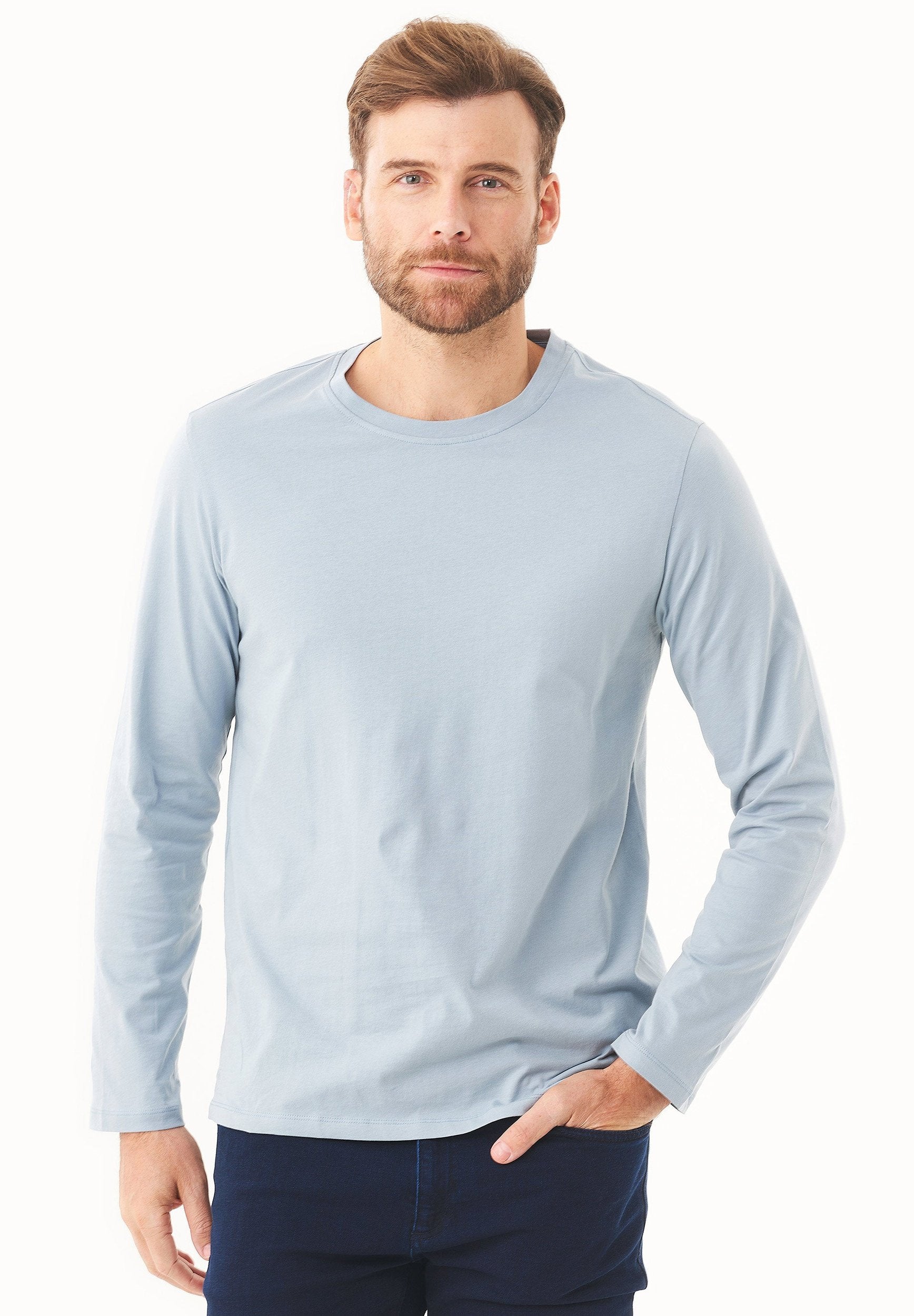 Langarmshirt aus Bio-Baumwolle