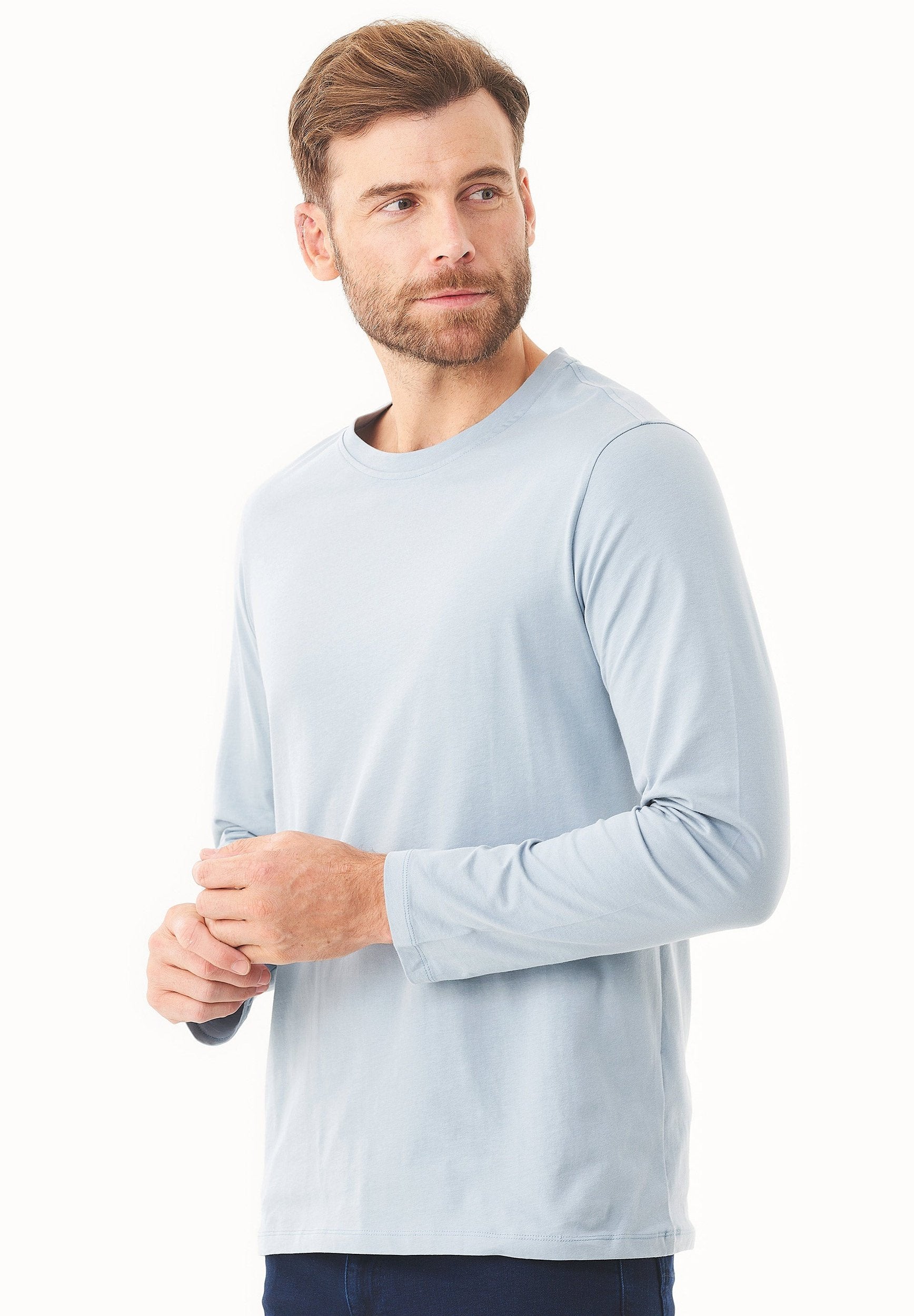 Langarmshirt aus Bio-Baumwolle