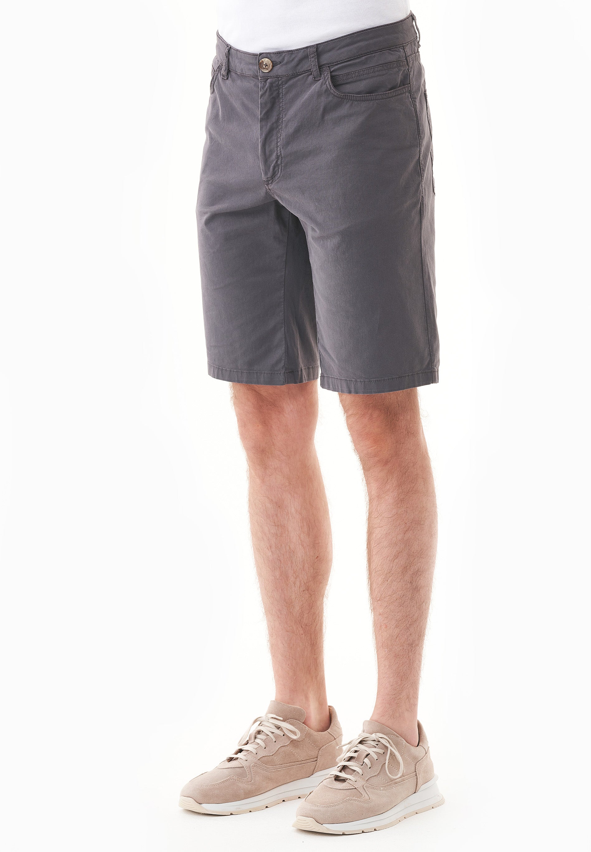 Regular-Fit Shorts aus Bio-Baumwolle