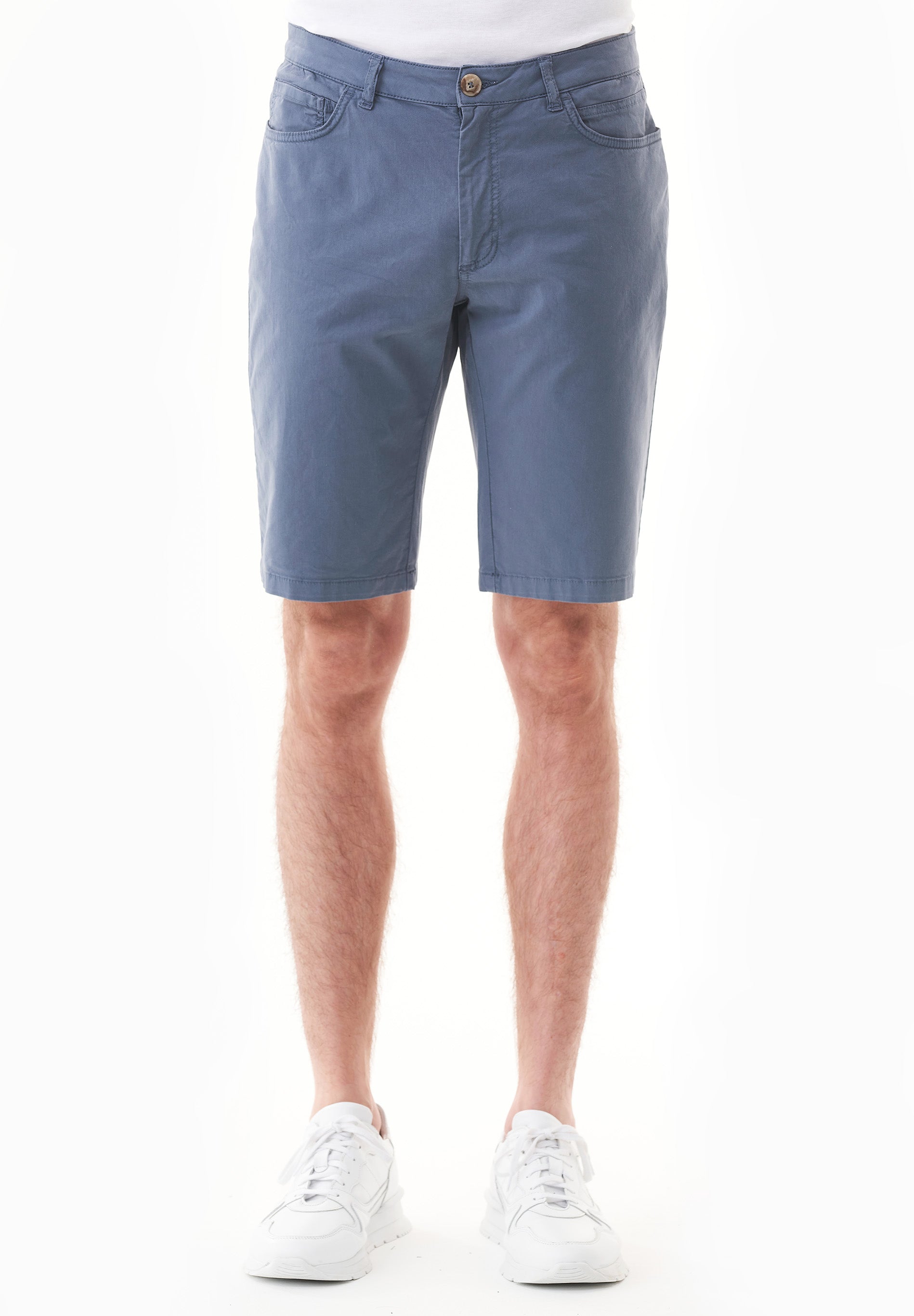 Regular-Fit Shorts aus Bio-Baumwolle