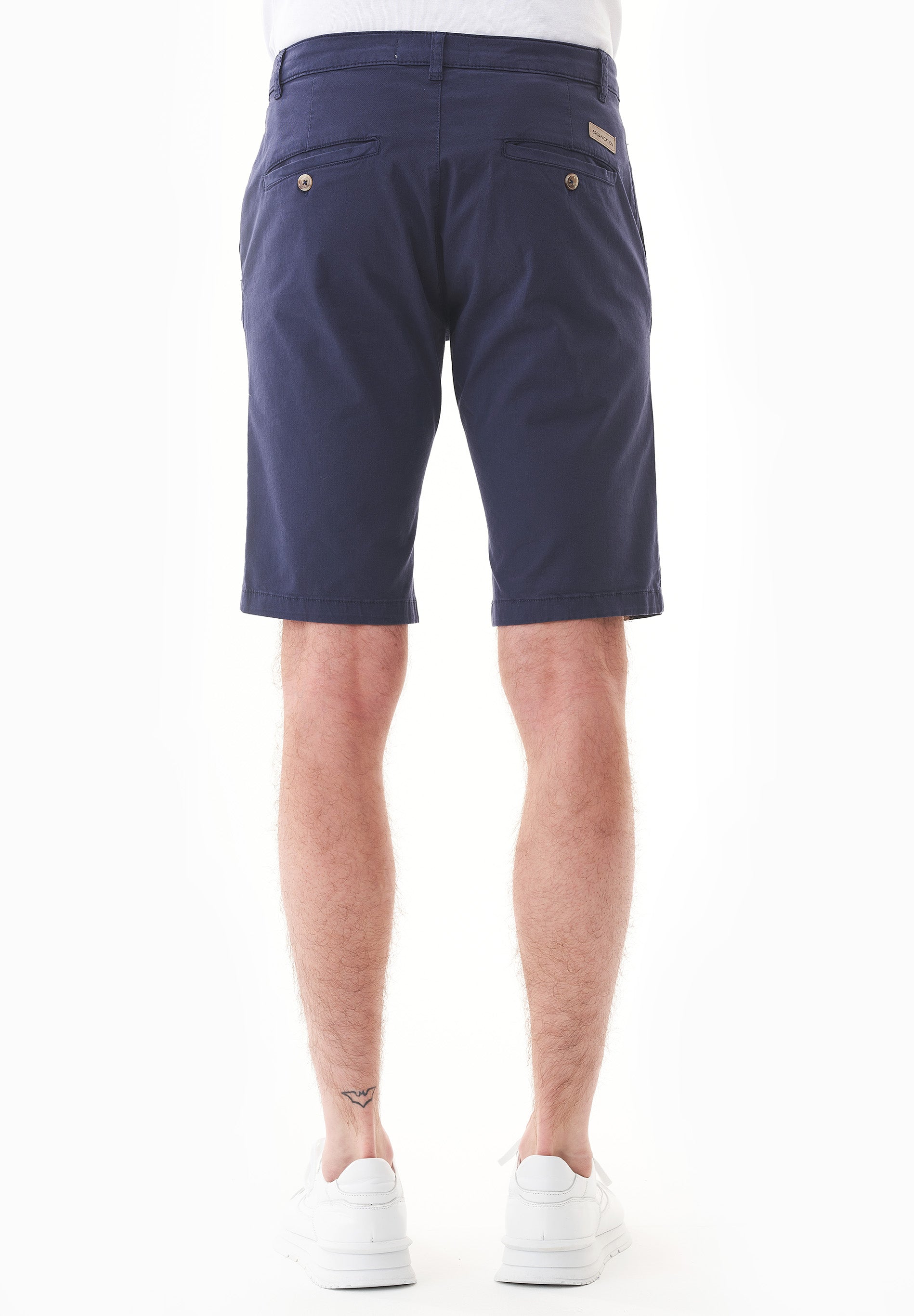 Slim-Fit Chino-Shorts aus Bio-Baumwolle