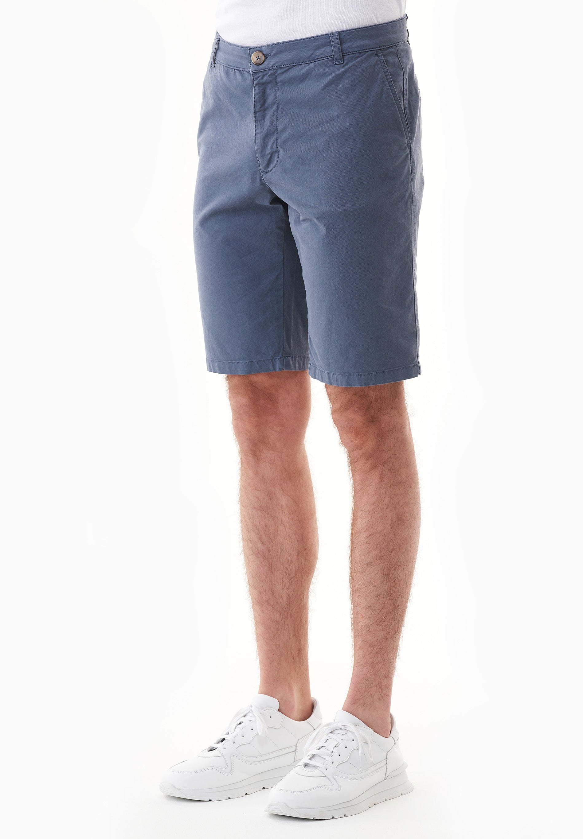 Slim-Fit Chino-Shorts aus Bio-Baumwolle