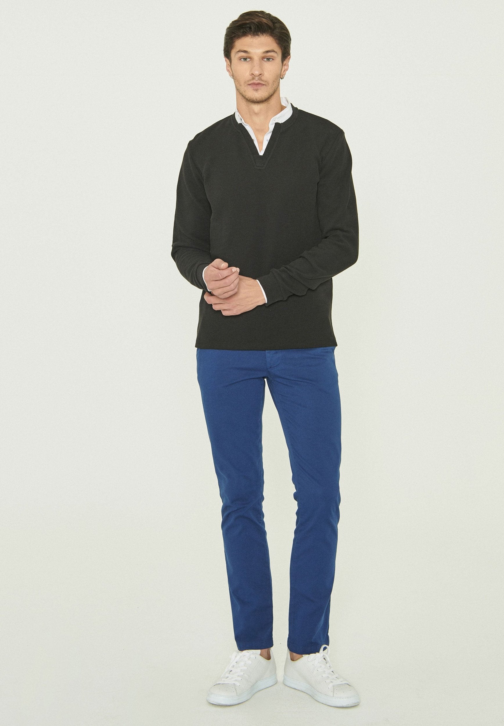 Langarmshirt aus Bio-Baumwolle