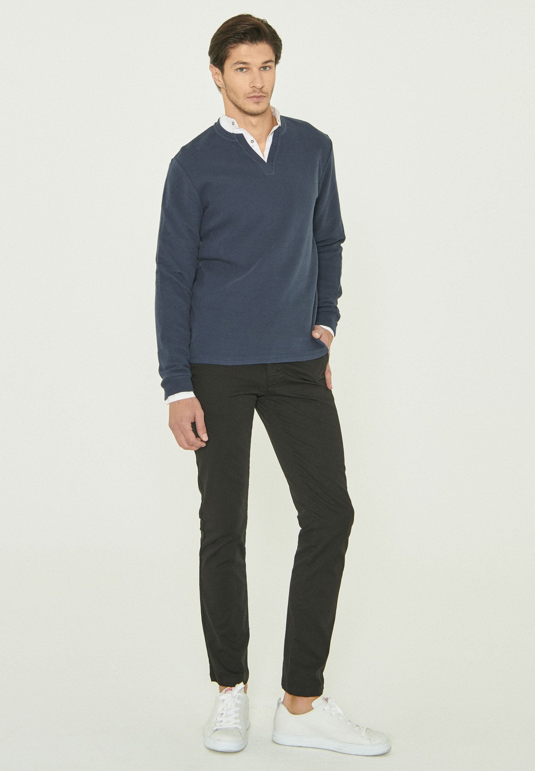 Langarmshirt aus Bio-Baumwolle