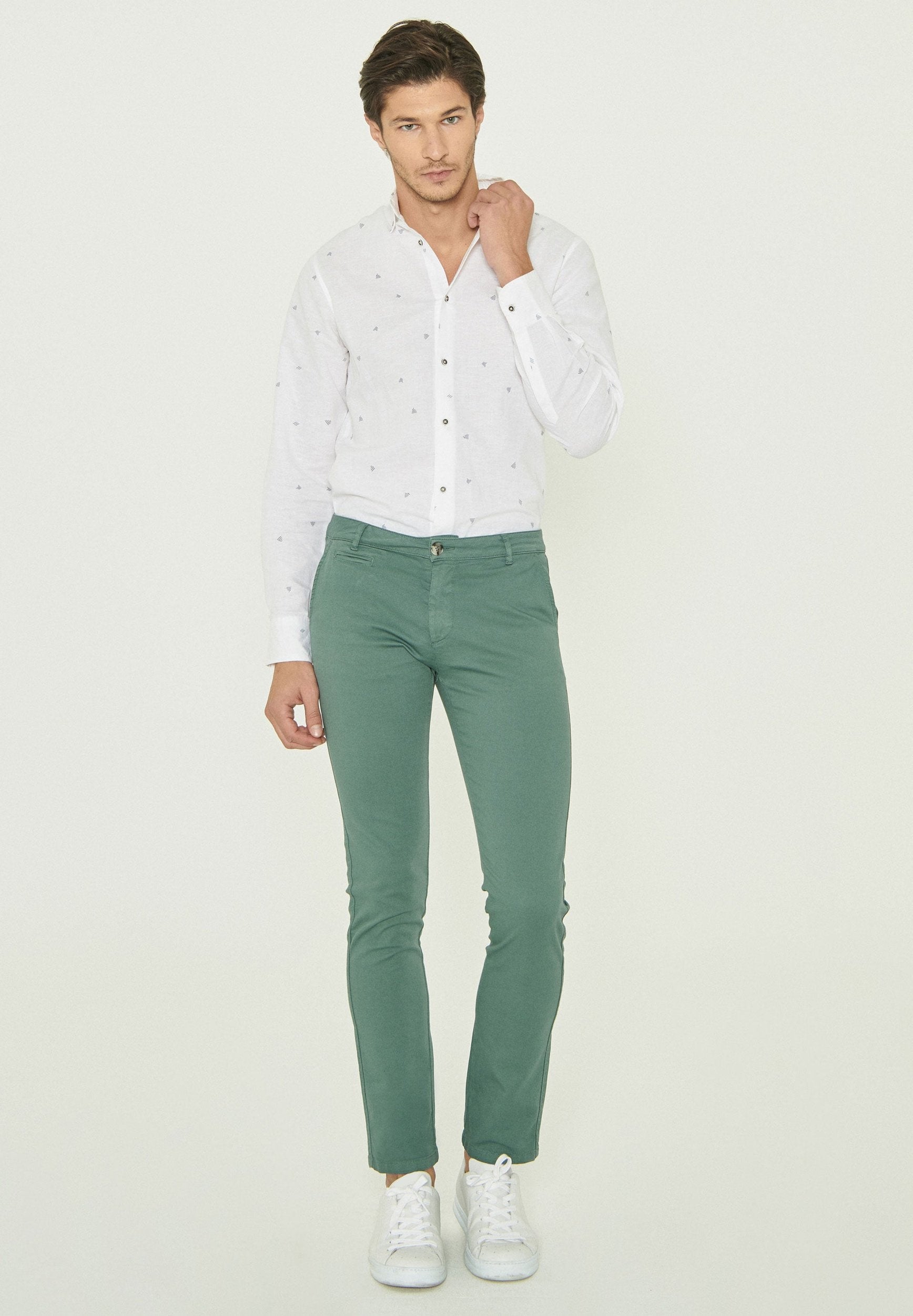 Chino-Hose aus Bio-Baumwolle