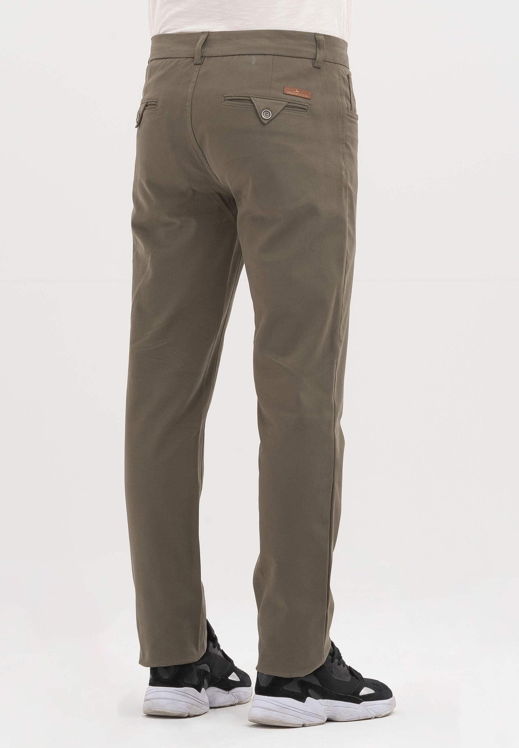 Hose aus Bio-Baumwolle-Elasthan-Mix