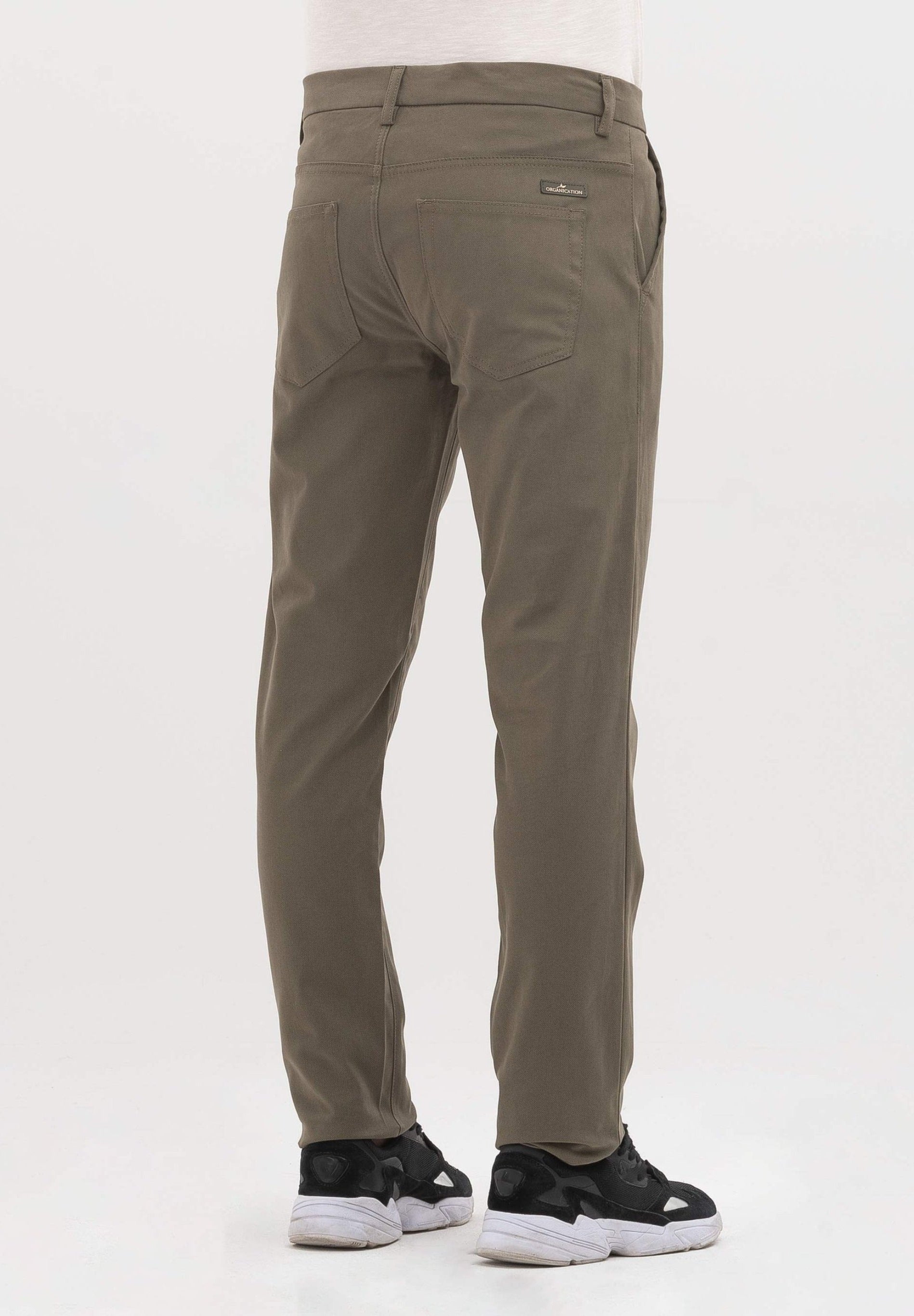 Hose aus Bio-Baumwolle-Elasthan-Mix