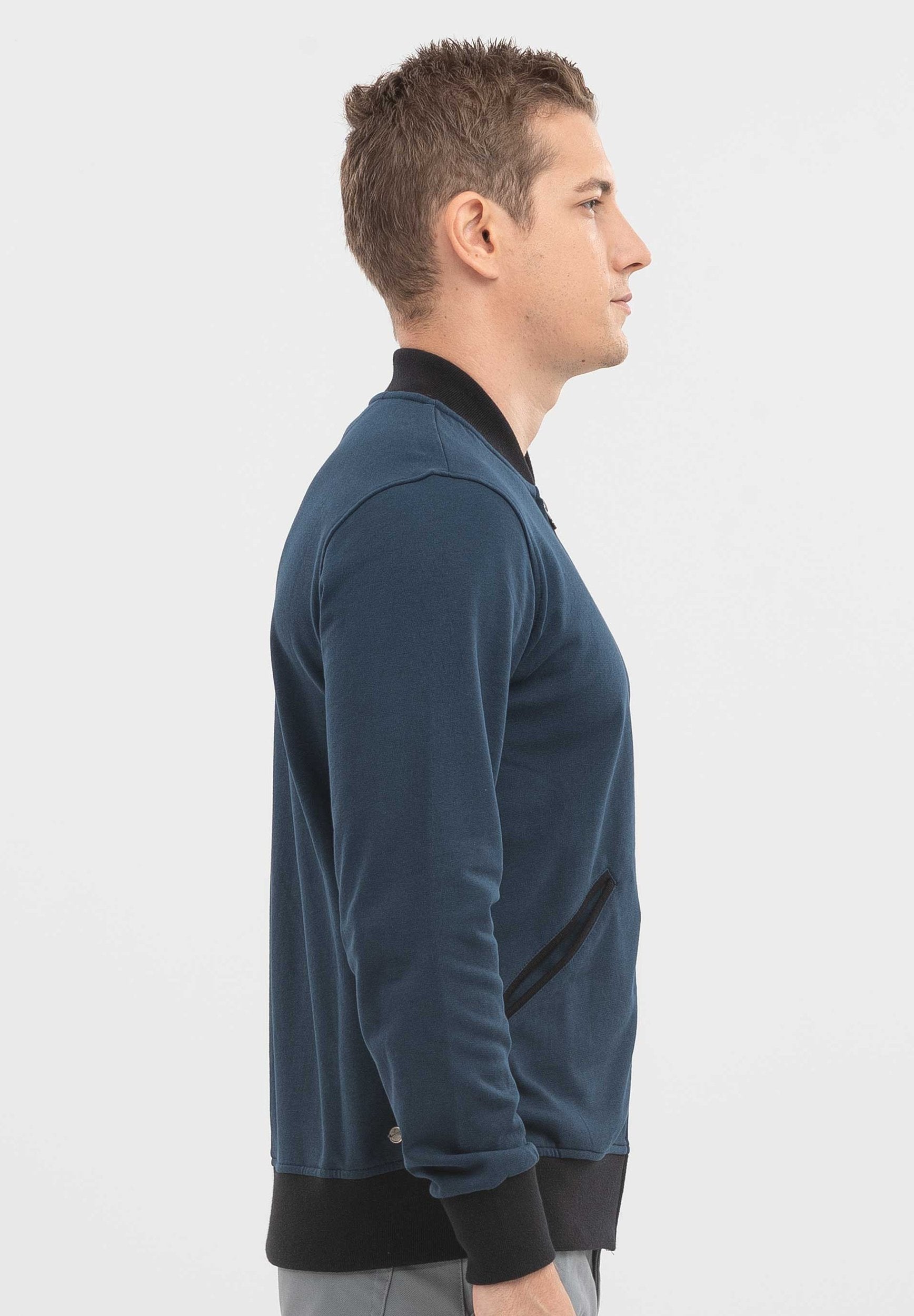 Sweatjacke aus Bio-Baumwolle
