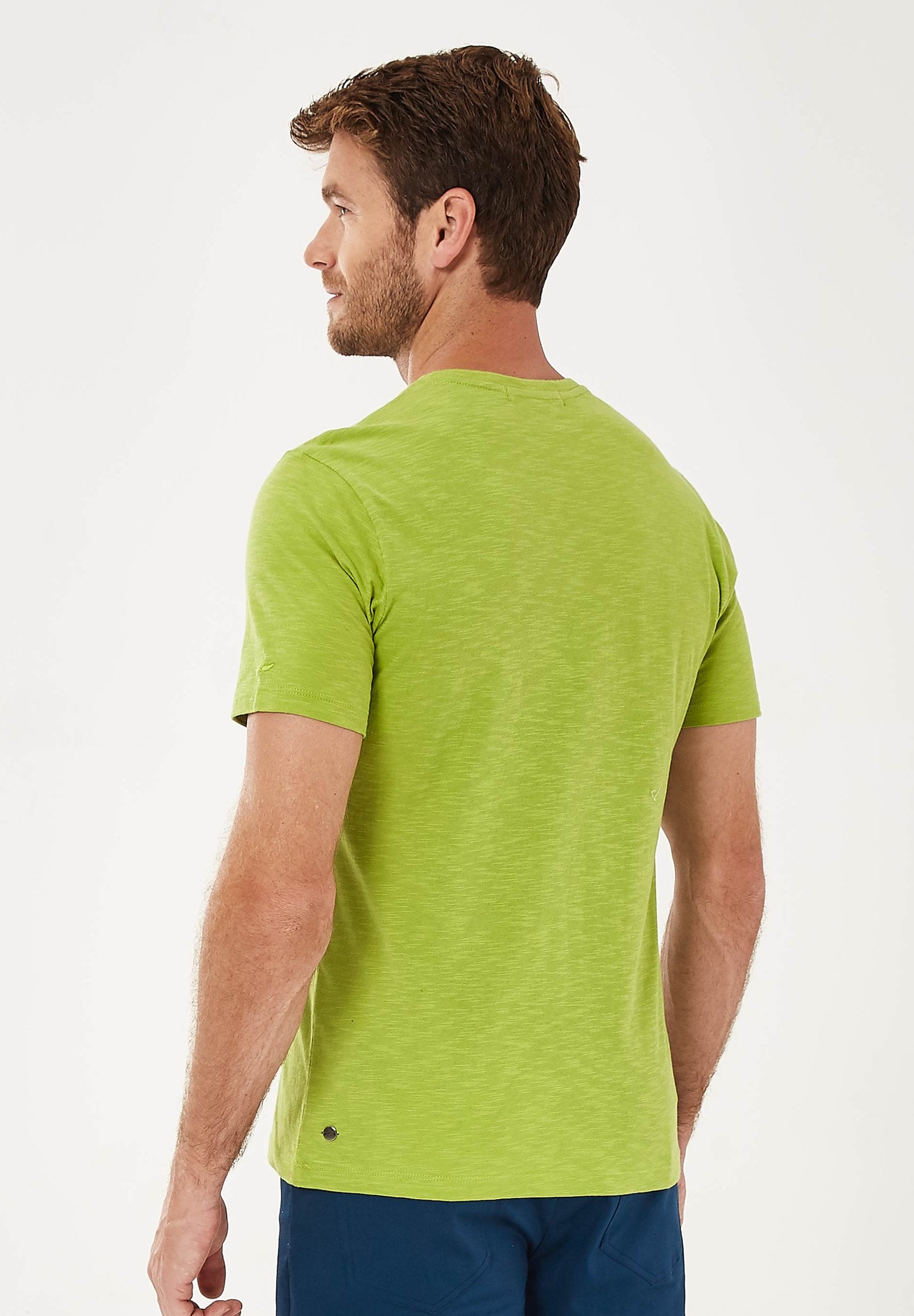 T-Shirt aus Bio-Baumwolle mit Text-Print