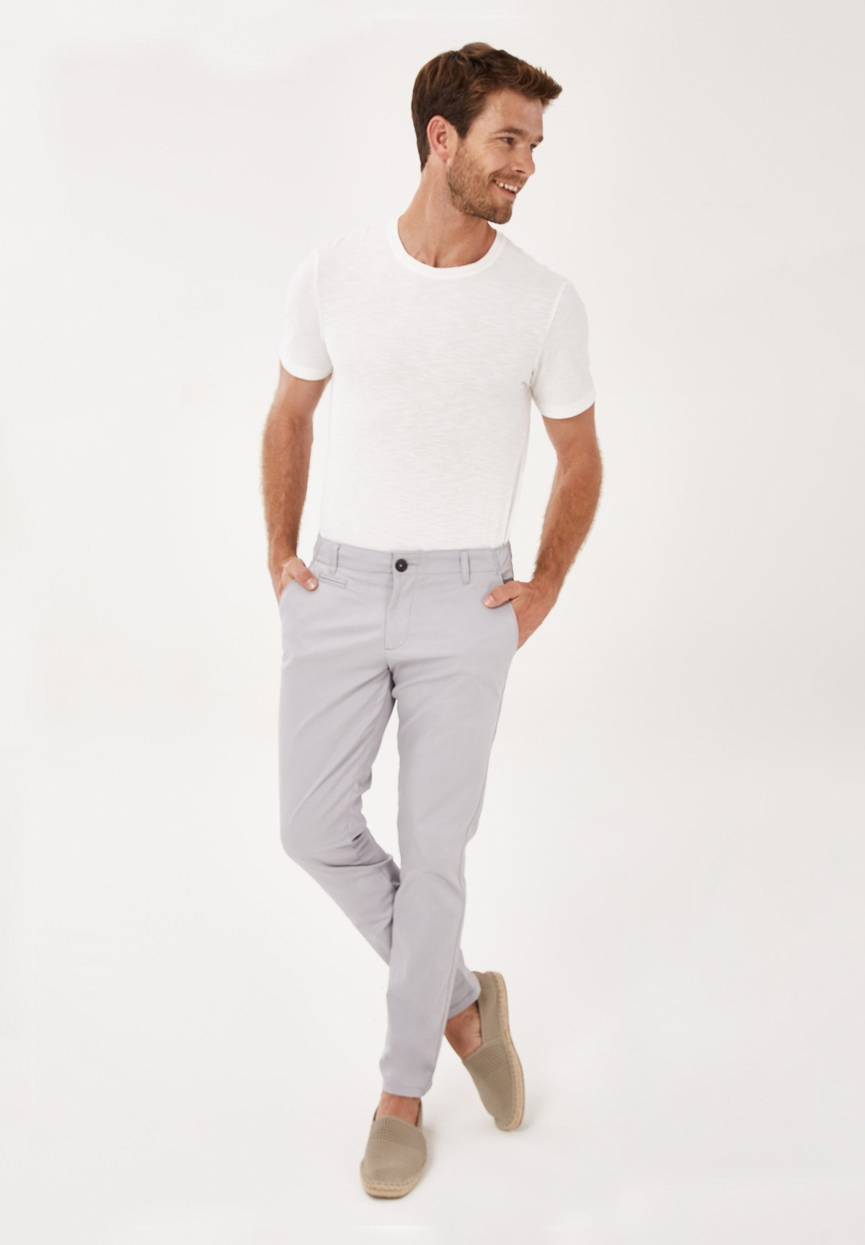 Chino-Hose aus Bio-Baumwolle