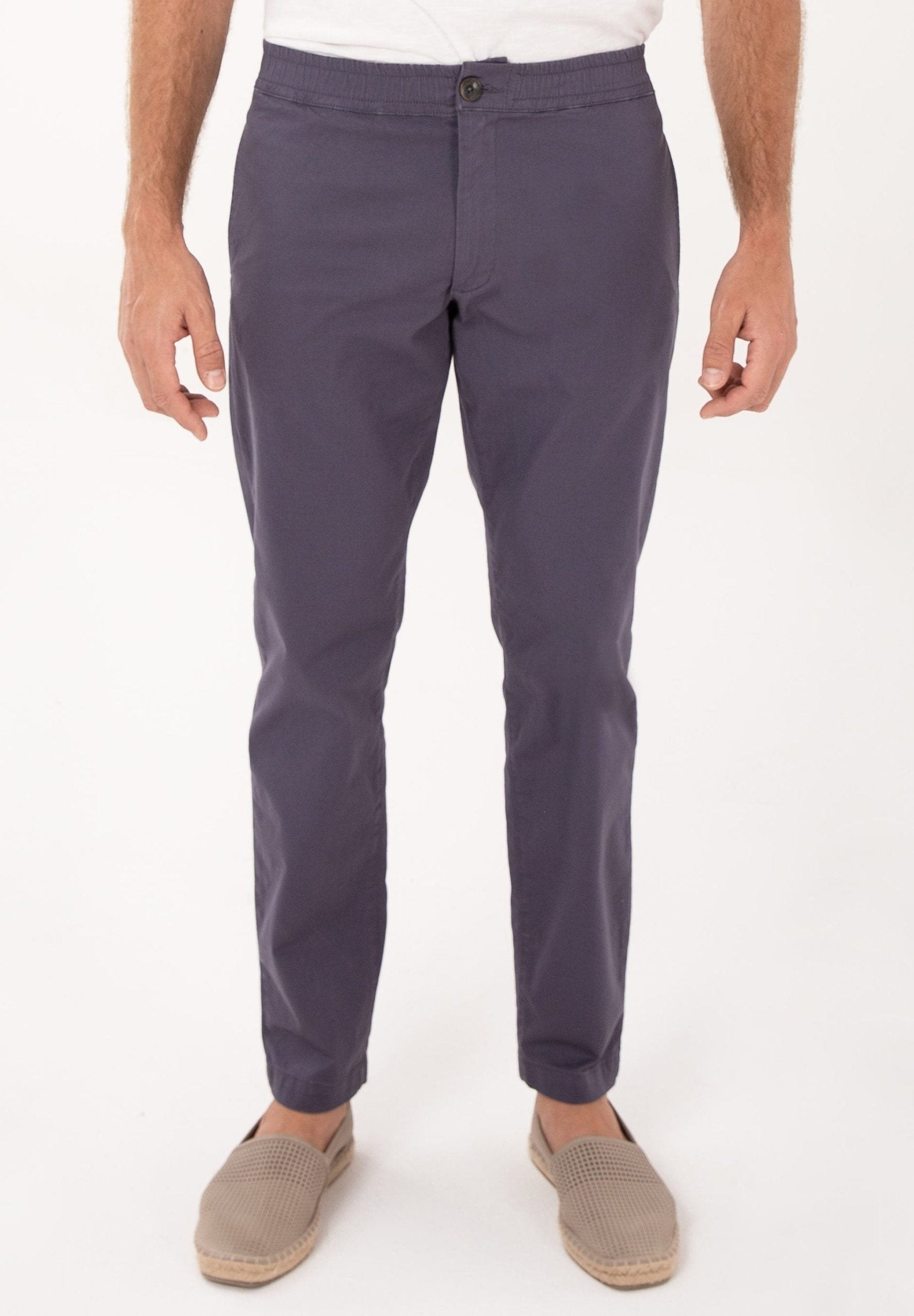 Chino-Hose aus Bio-Baumwolle mit elastischem Bund | Nachhaltige Mode Herren