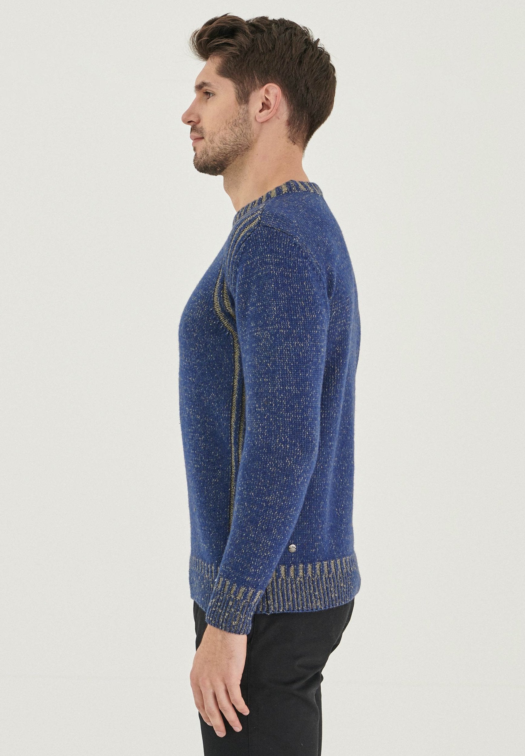 Pullover aus Bio-Merinowolle und Bio-Baumwolle