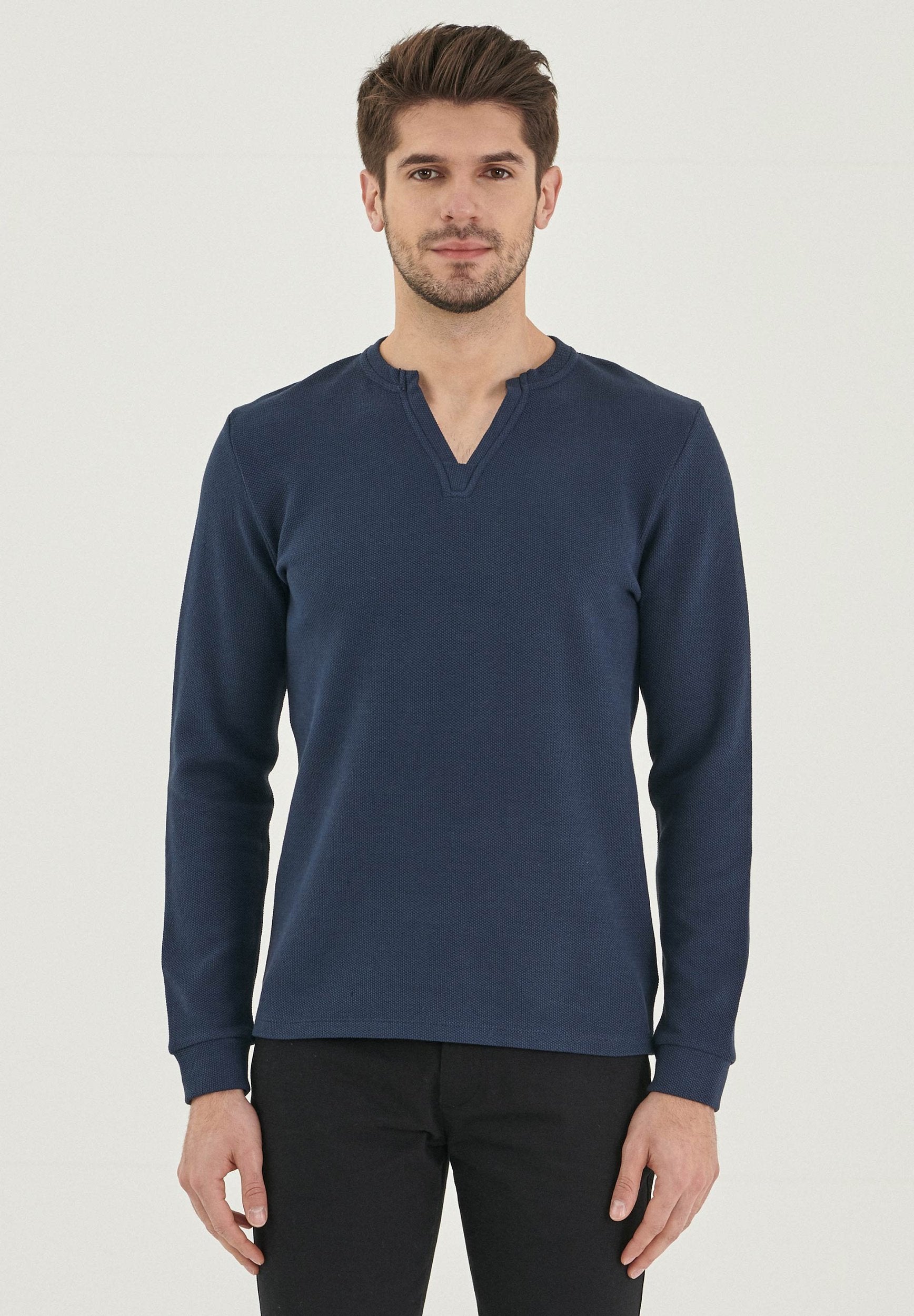 Langarmshirt aus Bio-Baumwolle