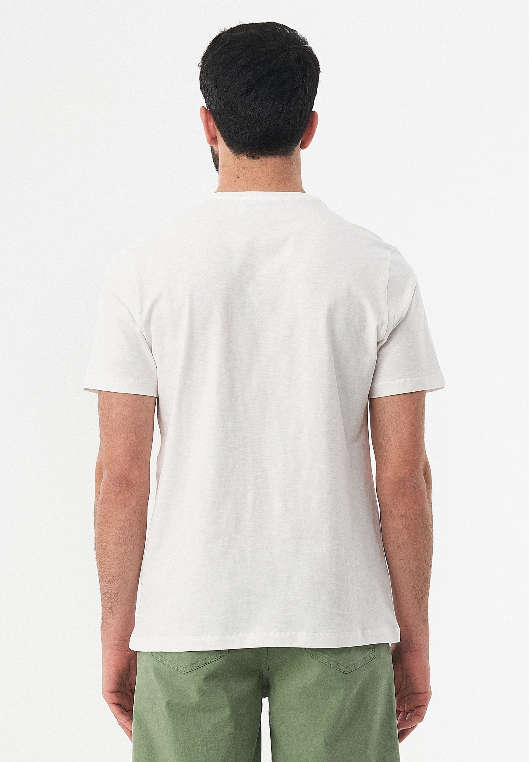 T-Shirt aus Bio-Baumwolle mit Fahrrad-Print