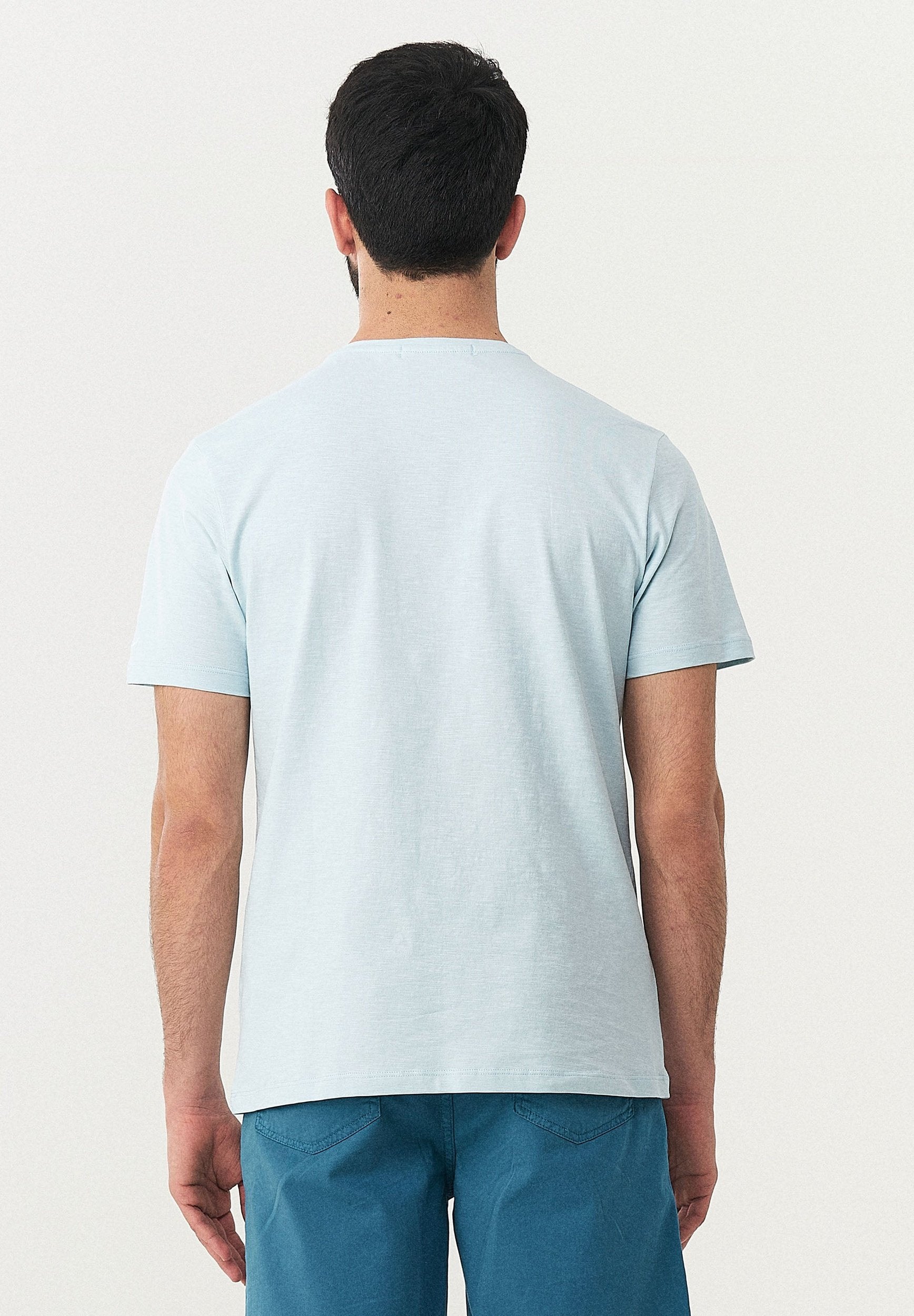 T-Shirt aus Bio-Baumwolle mit Print