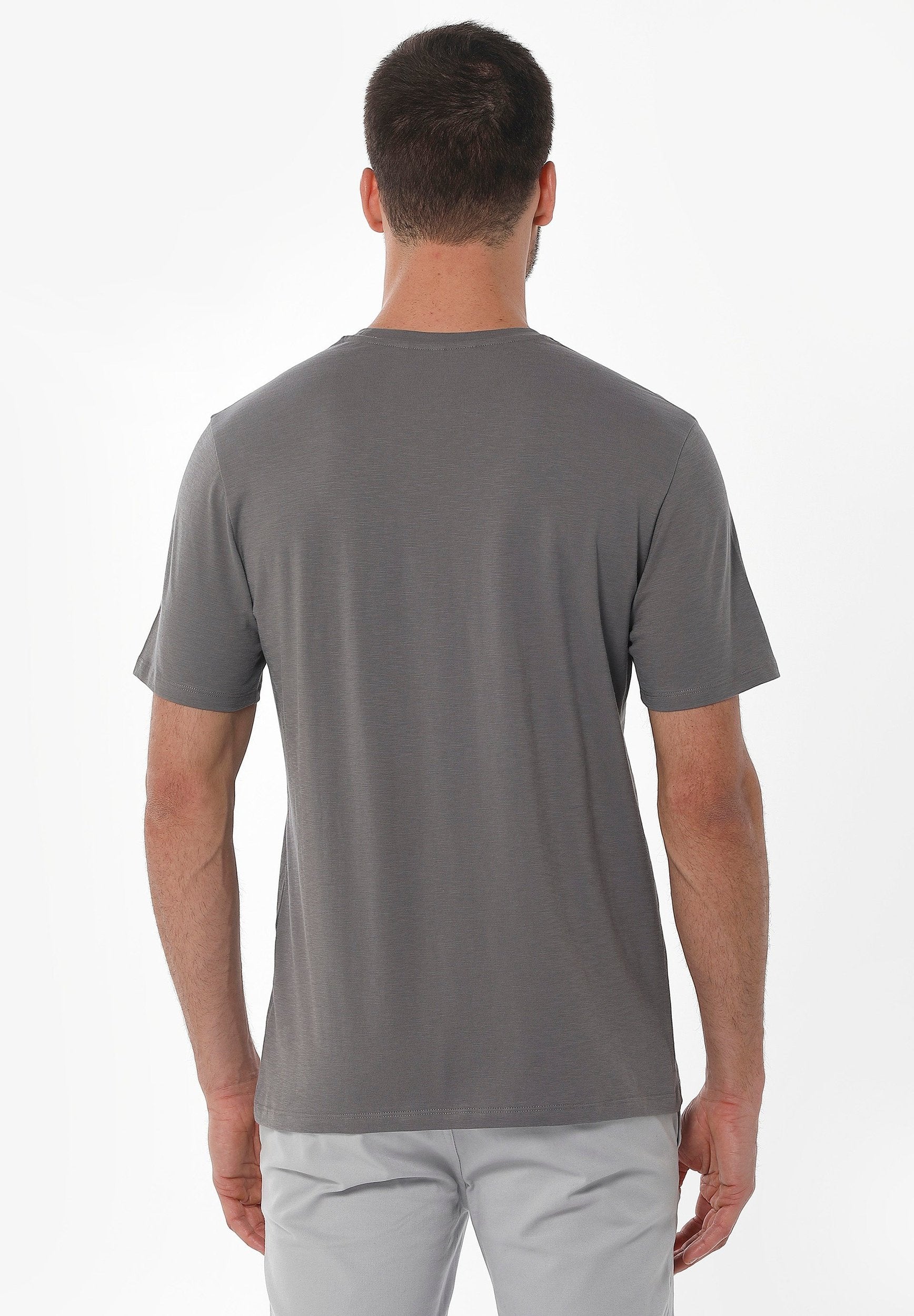 T-Shirt aus Bio-Baumwolle mit Fahrrad-Print