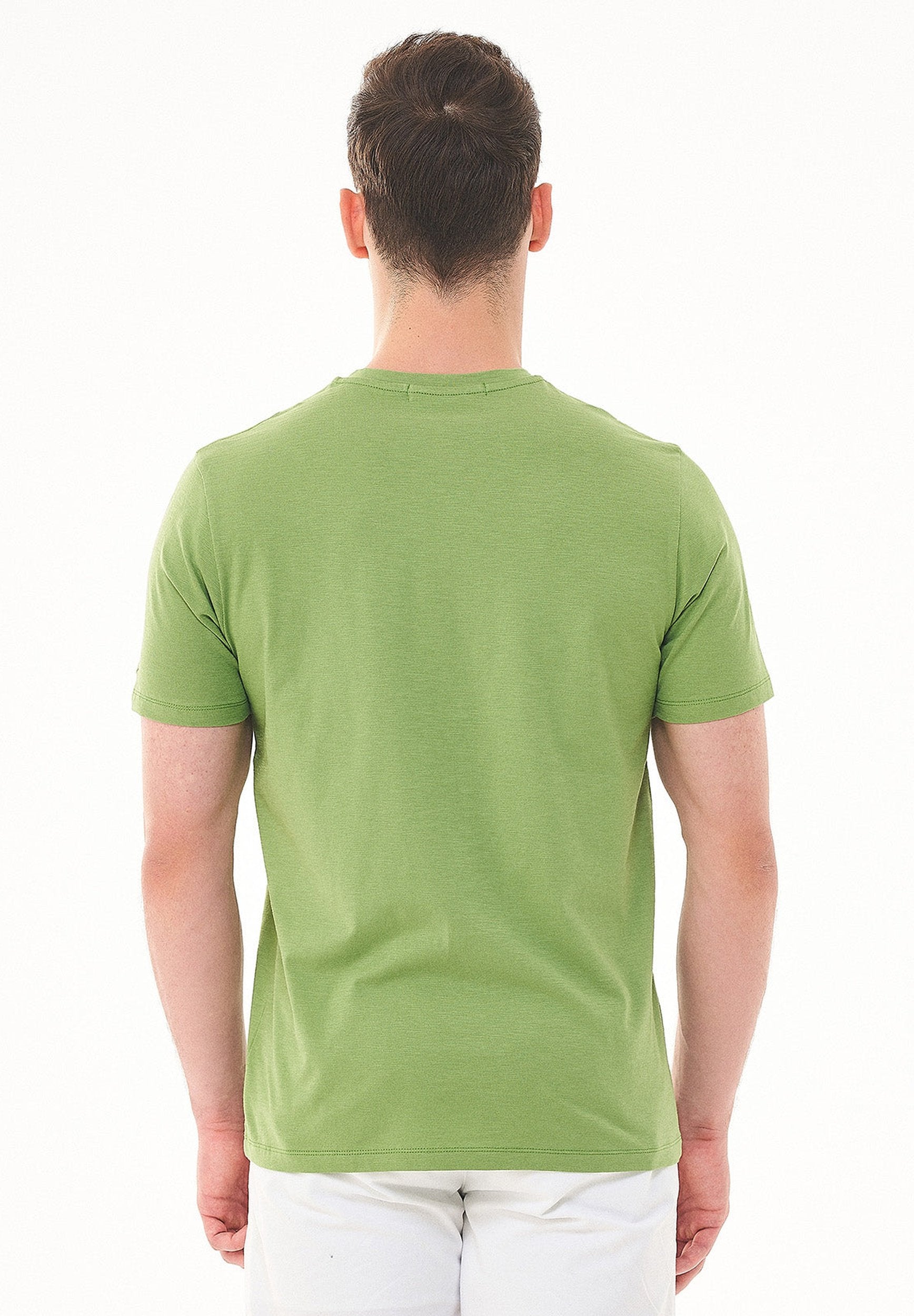 T-Shirt aus Bio-Baumwolle mit Print