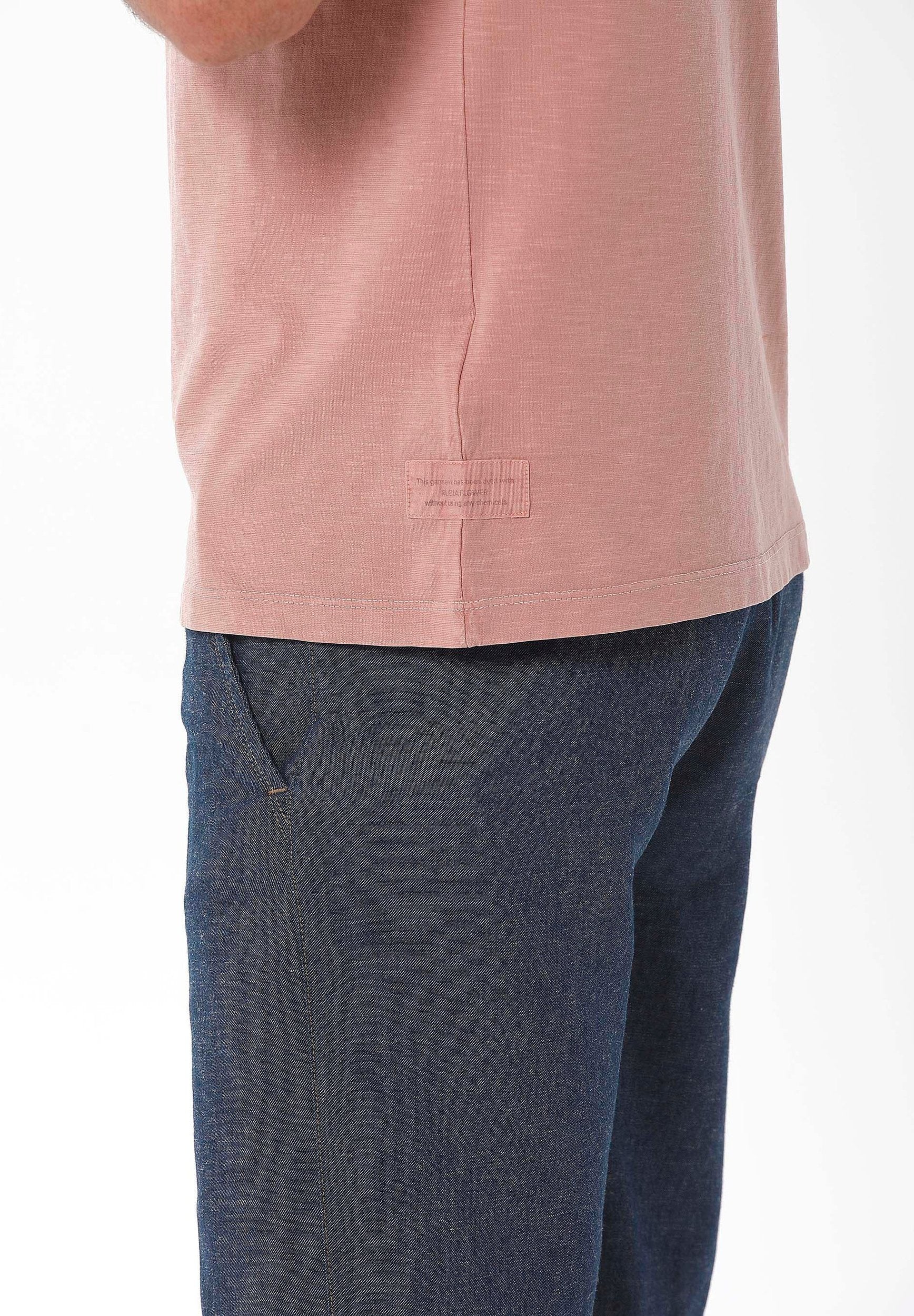 Natural Garment Dyed T-Shirt aus Bio-Baumwolle