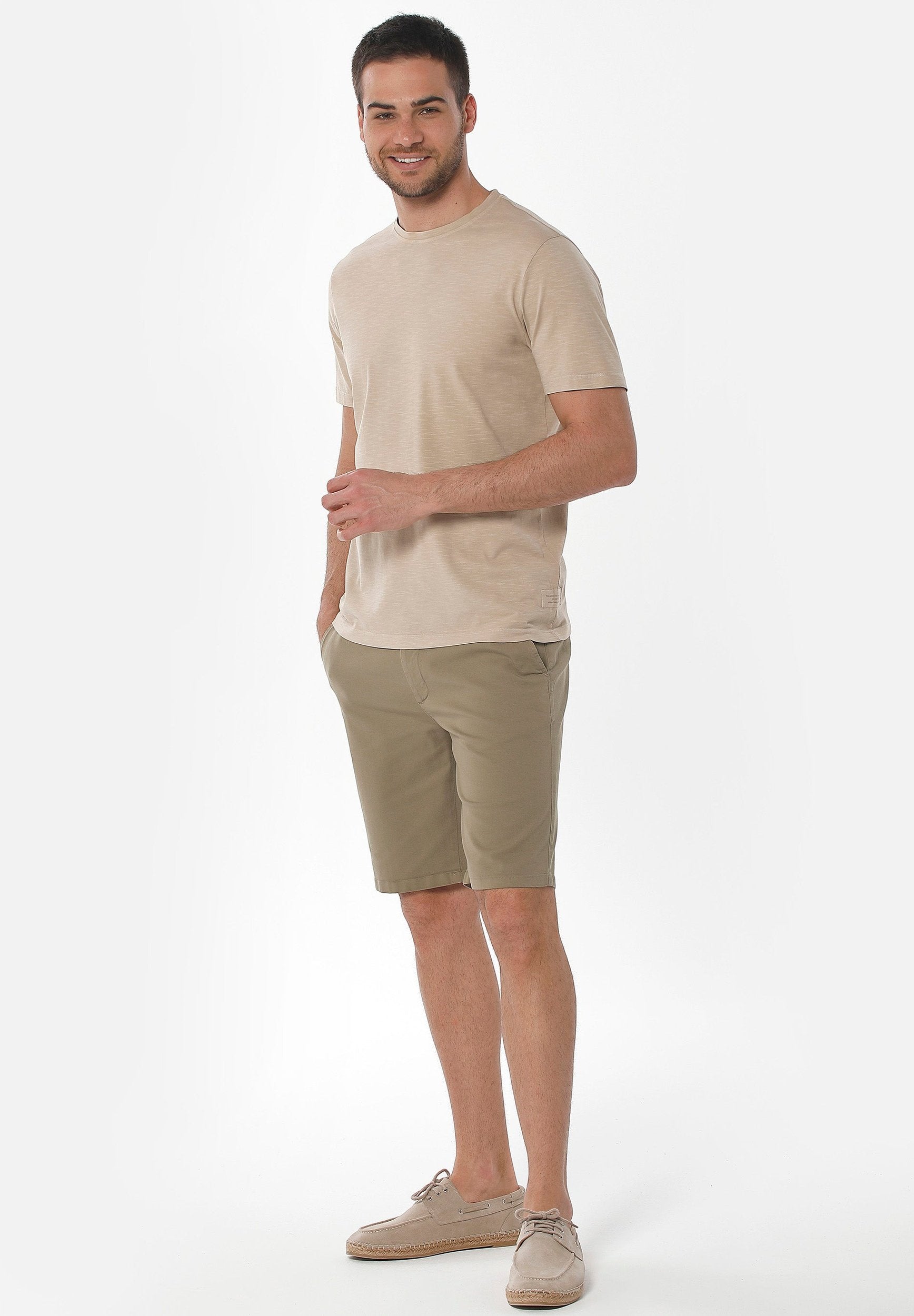 Chino-Shorts aus Bio-Baumwolle