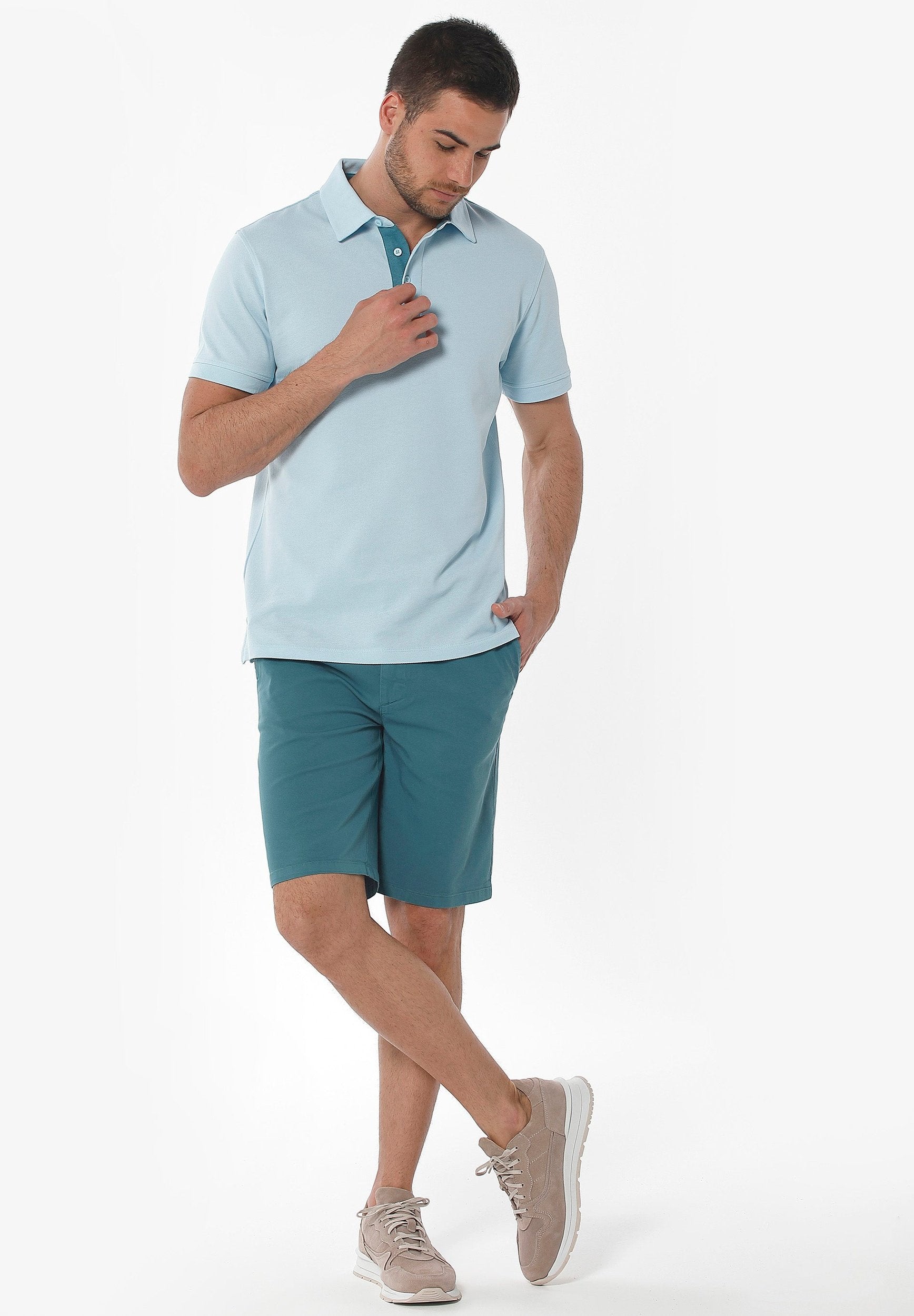 Chino-Shorts aus Bio-Baumwolle