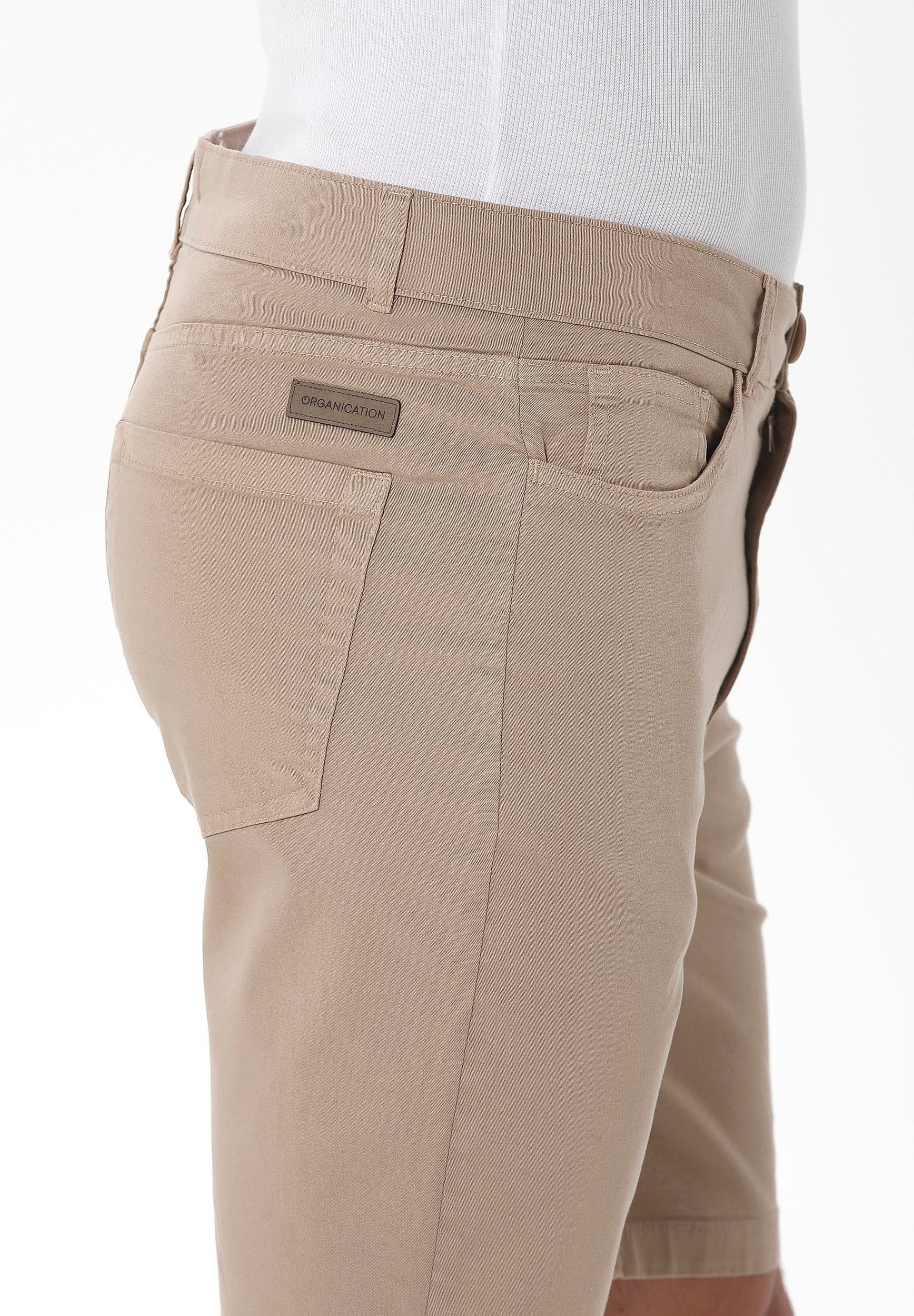 Five-Pocket-Shorts aus Bio-Baumwolle