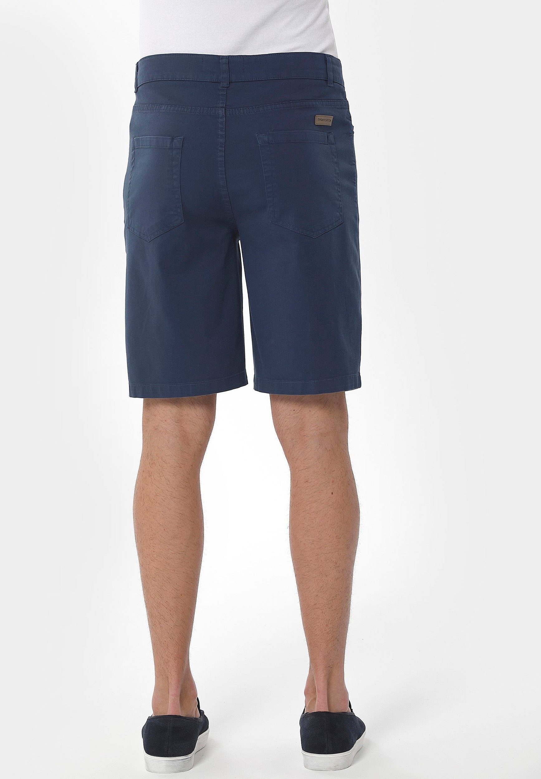 Five-Pocket-Shorts aus Bio-Baumwolle