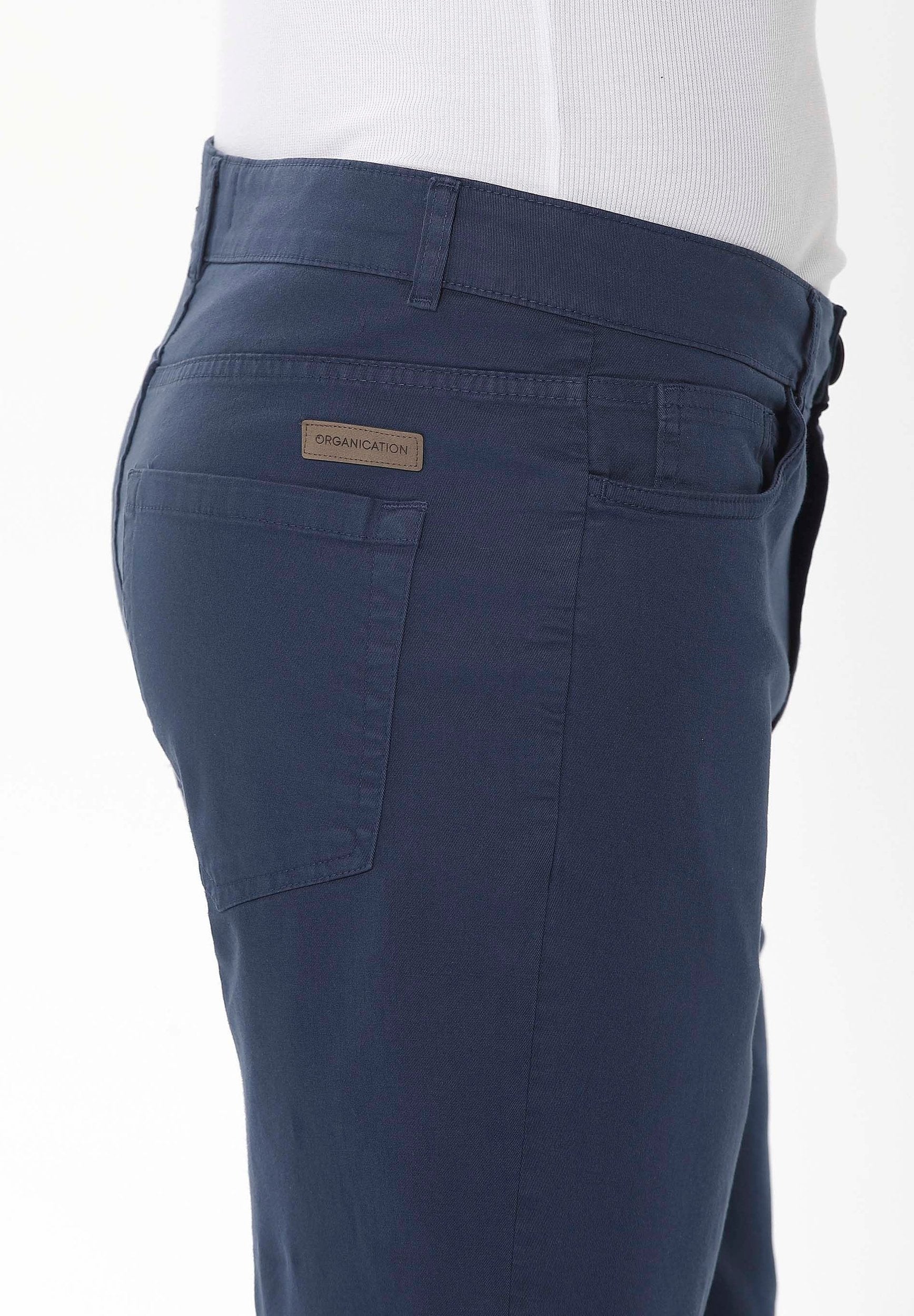 Five-Pocket-Shorts aus Bio-Baumwolle