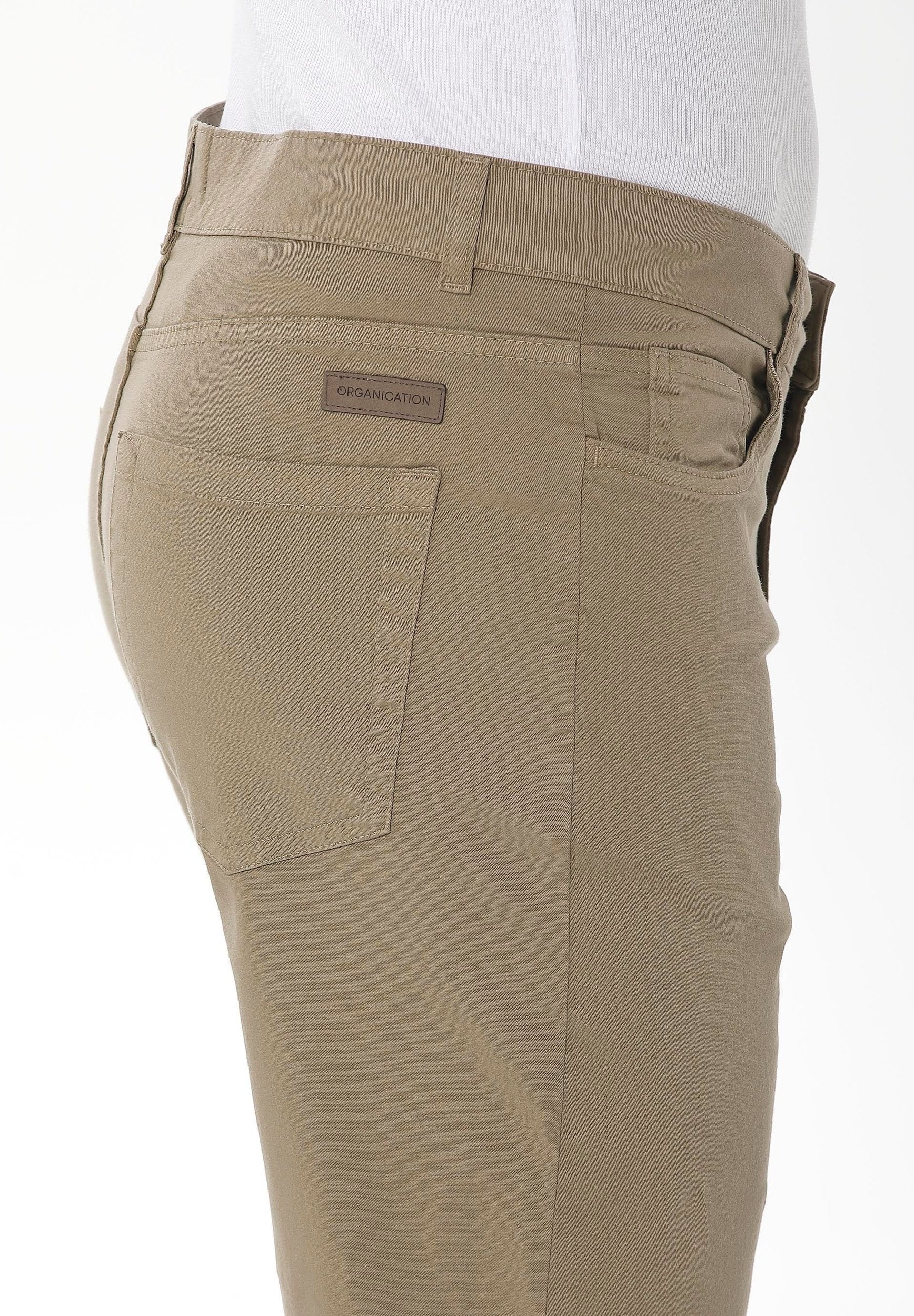 Five-Pocket-Shorts aus Bio-Baumwolle