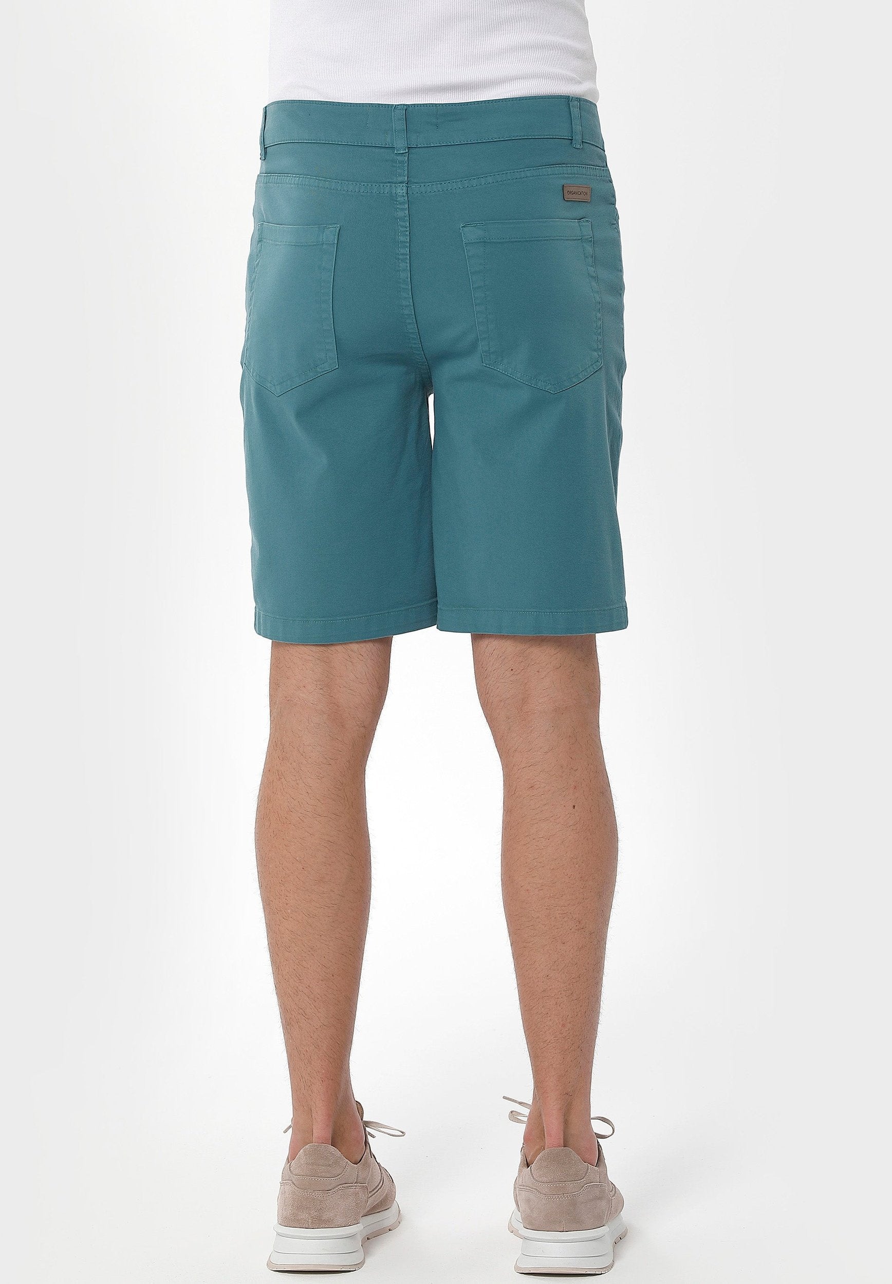 Five-Pocket-Shorts aus Bio-Baumwolle