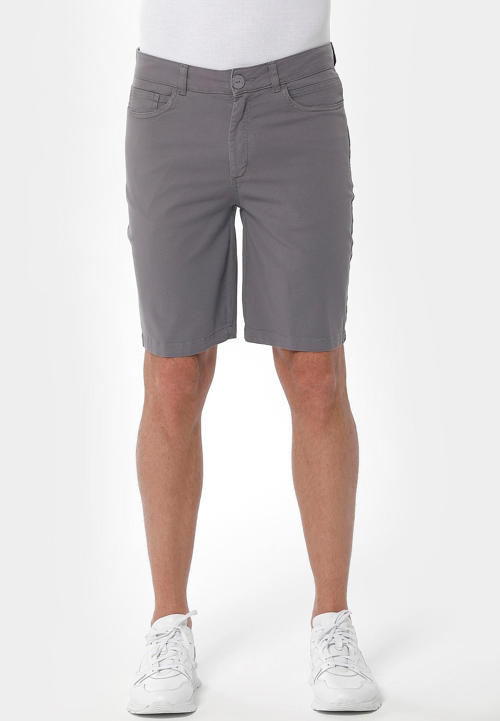 Five-Pocket-Shorts aus Bio-Baumwolle