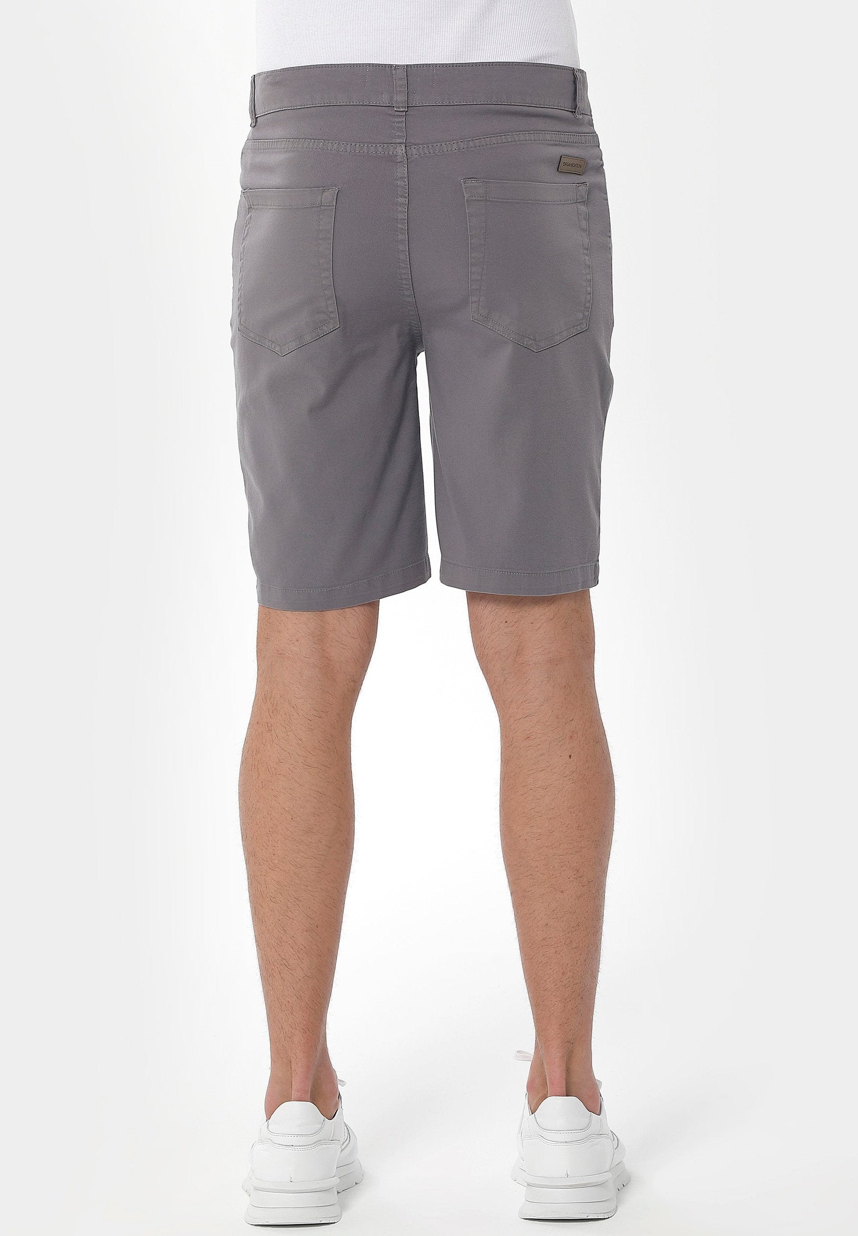 Five-Pocket-Shorts aus Bio-Baumwolle