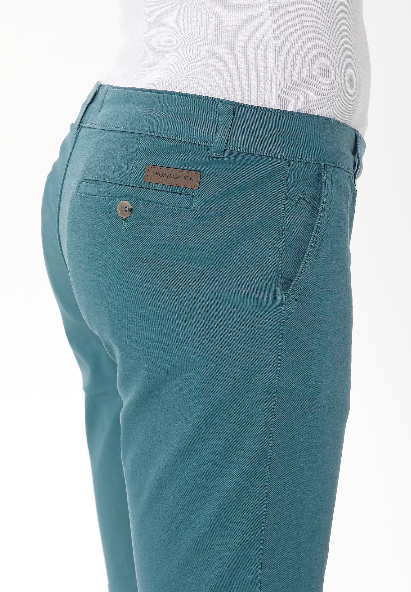 Slim Chino-Shorts aus Bio-Baumwolle