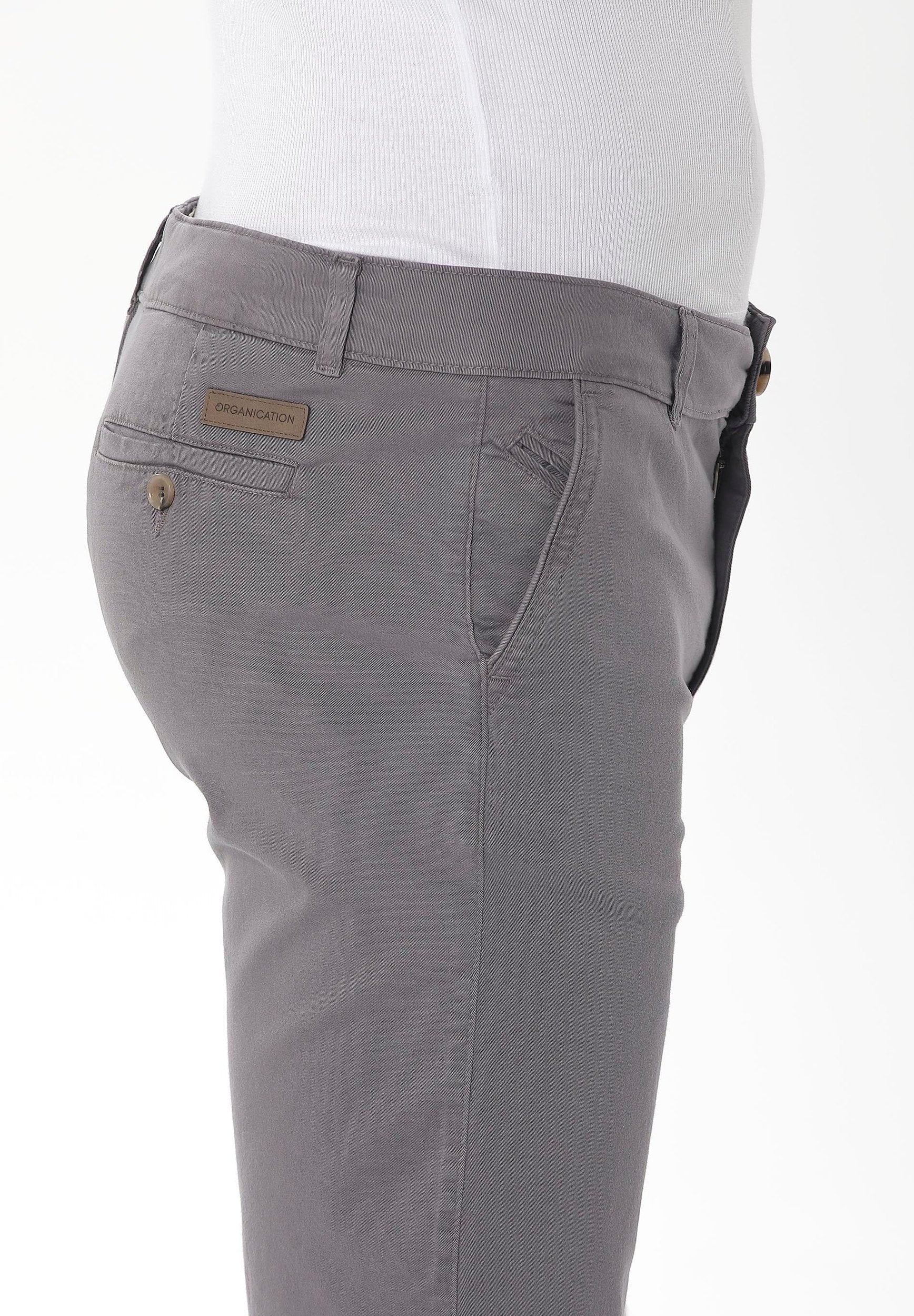 Slim Chino-Shorts aus Bio-Baumwolle