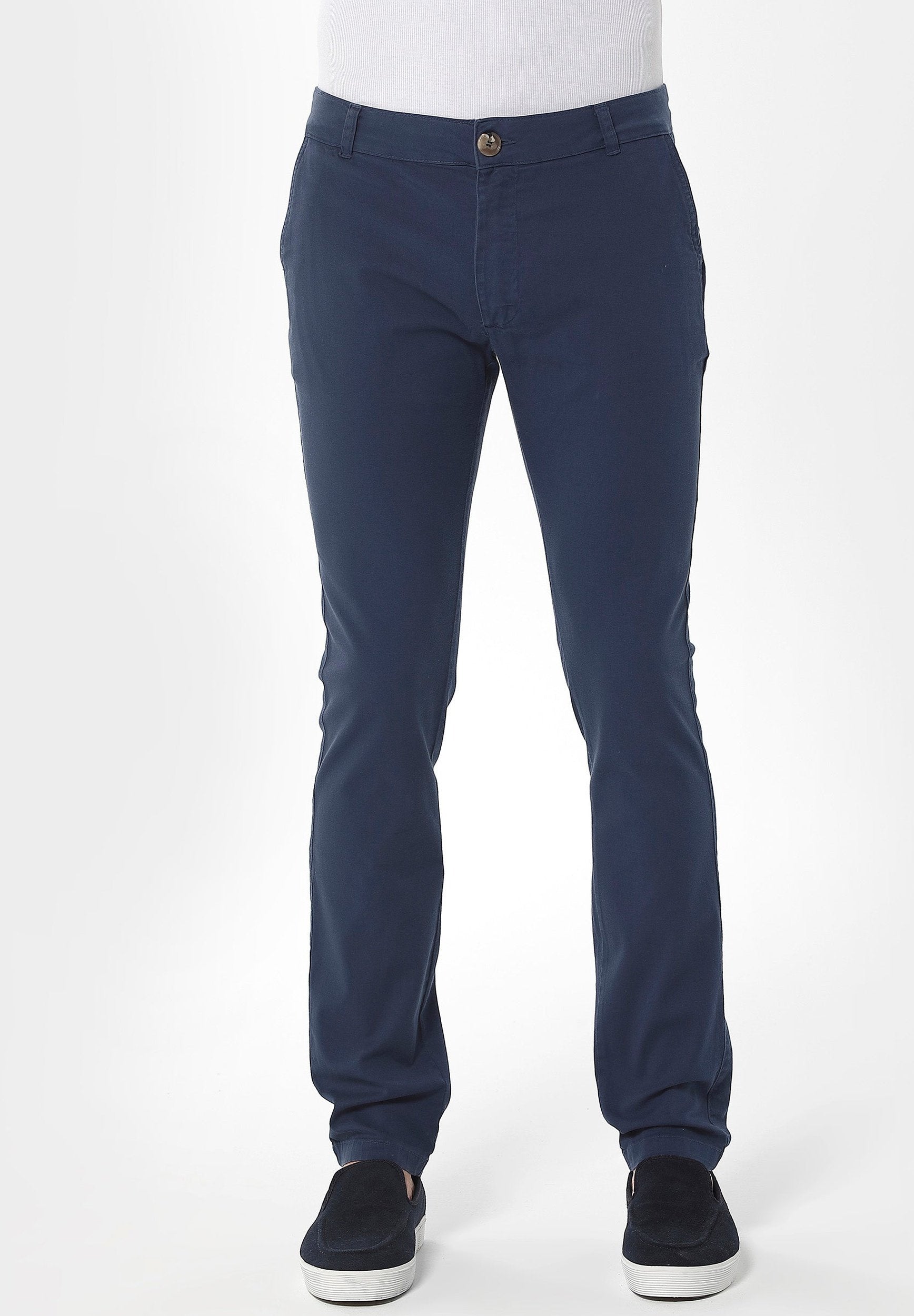 Slim Chino-Hose aus Bio-Baumwolle