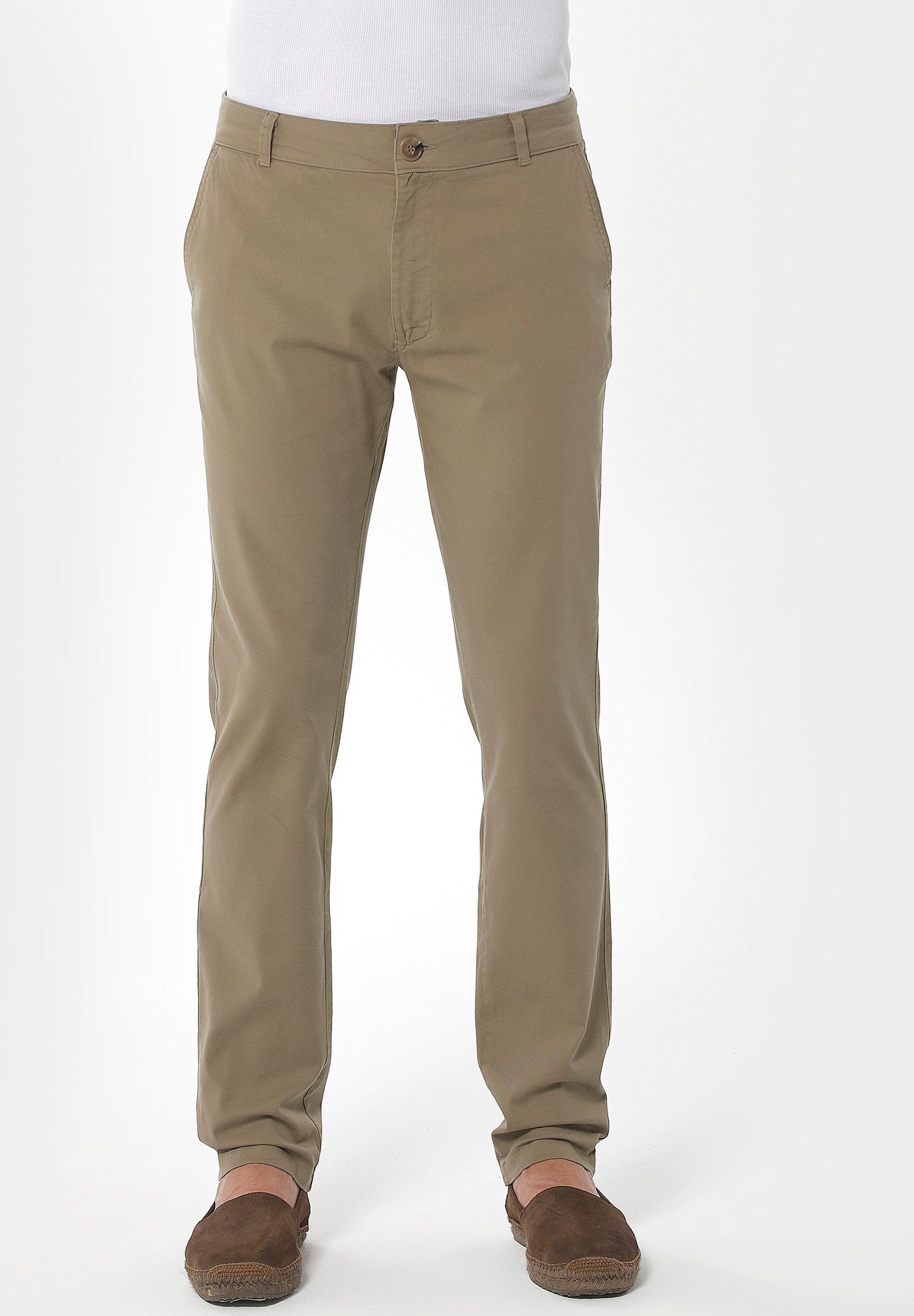 Slim Chino-Hose aus Bio-Baumwolle