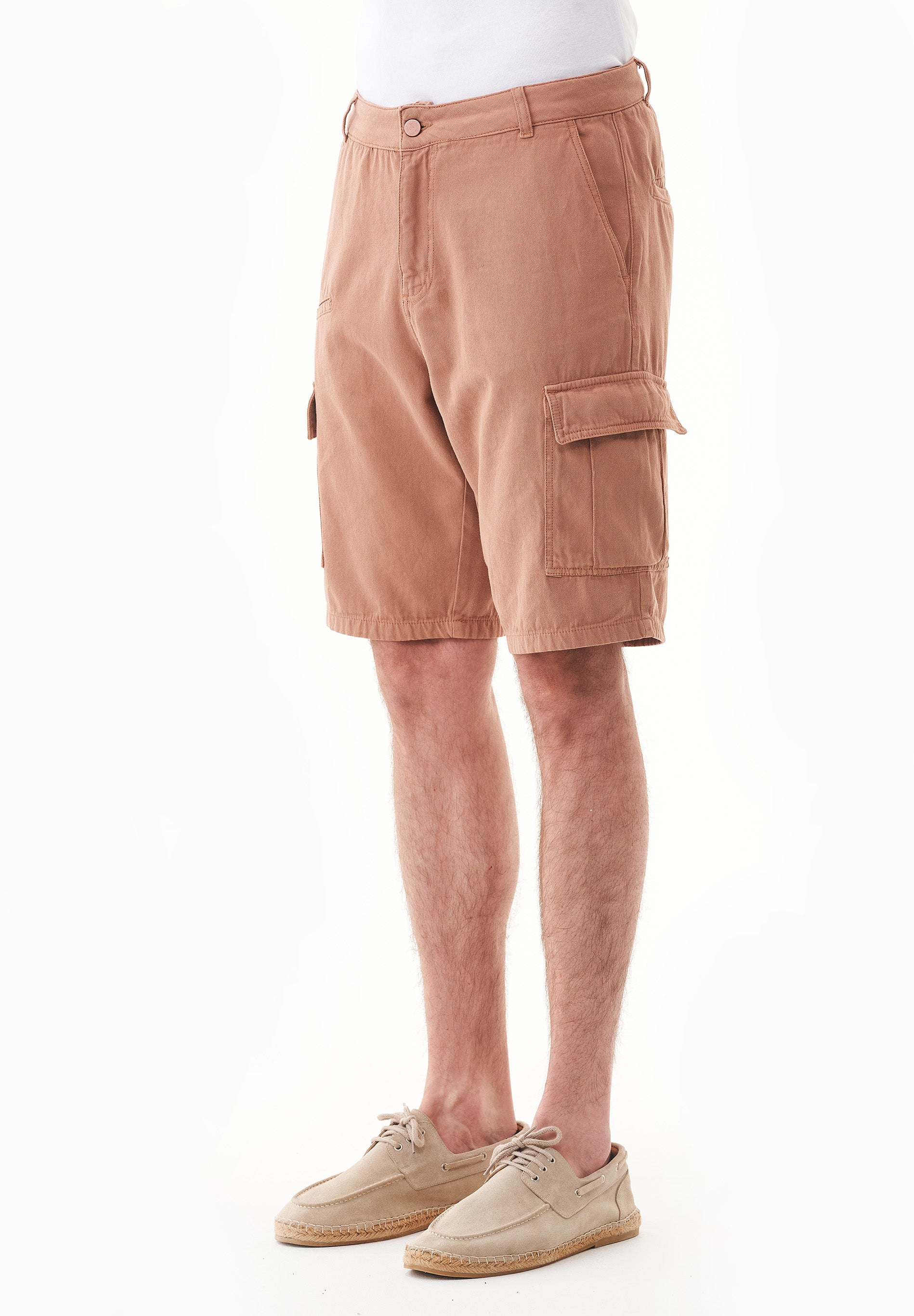 Cargo-Shorts aus Bio-Baumwolle