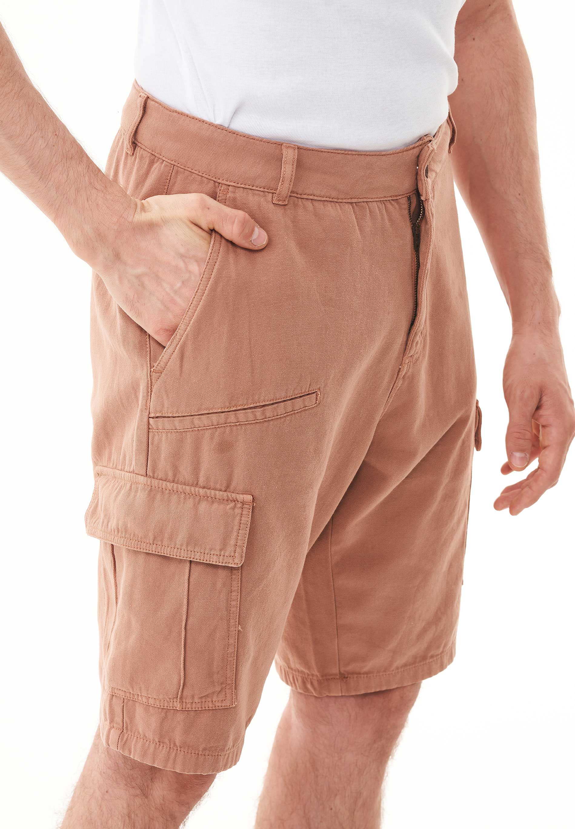 Cargo-Shorts aus Bio-Baumwolle