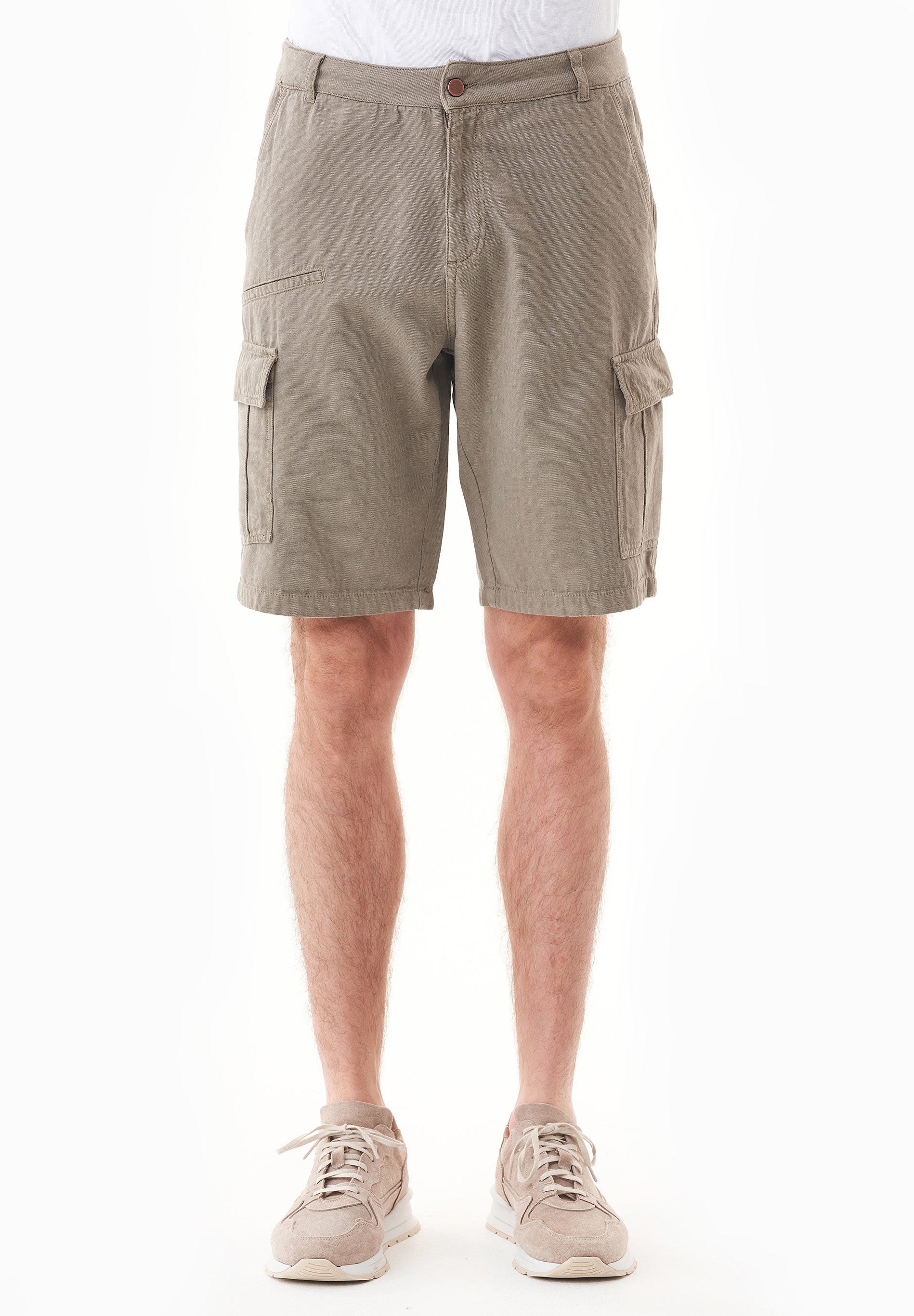 Cargo-Shorts aus Bio-Baumwolle