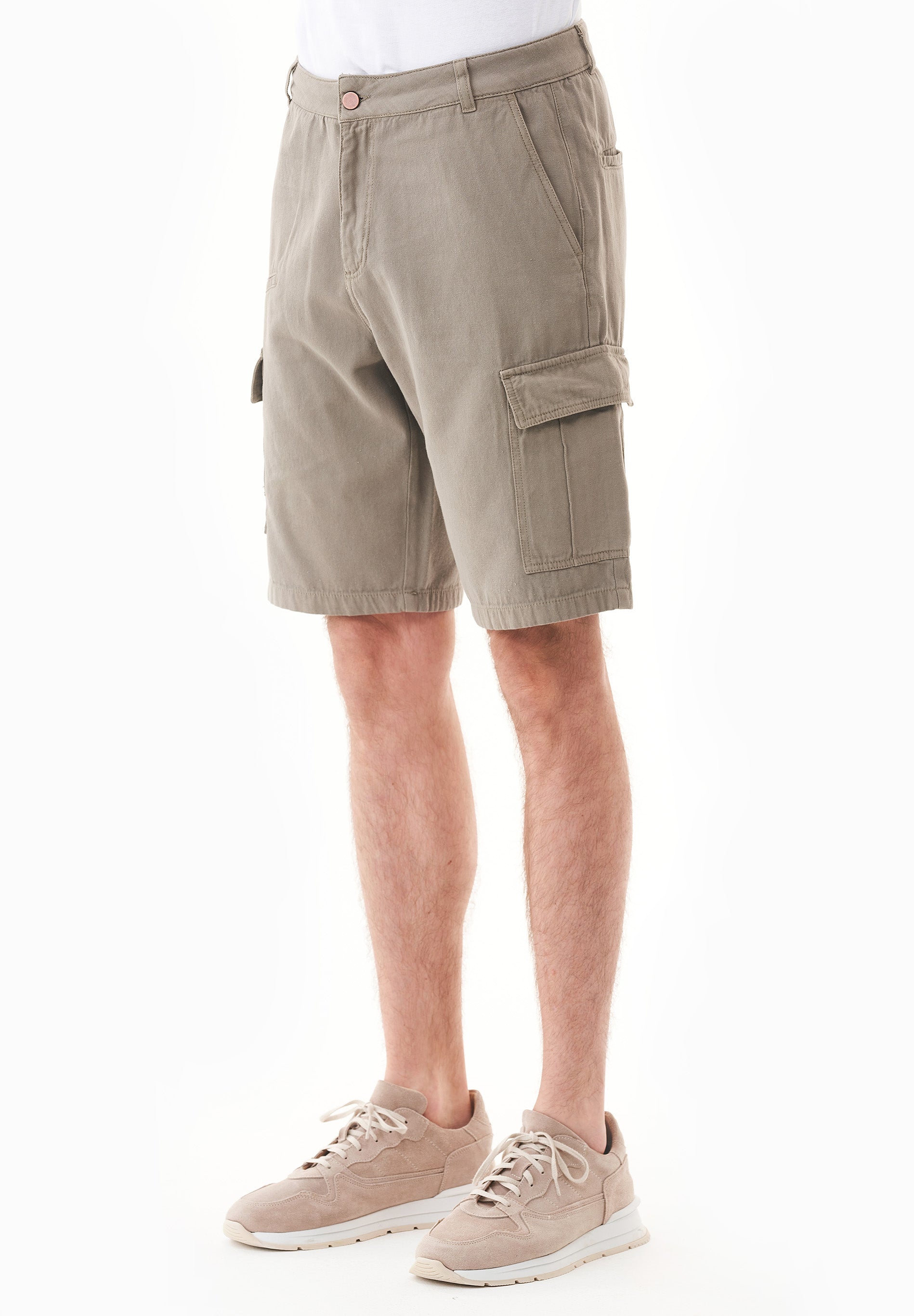 Cargo-Shorts aus Bio-Baumwolle