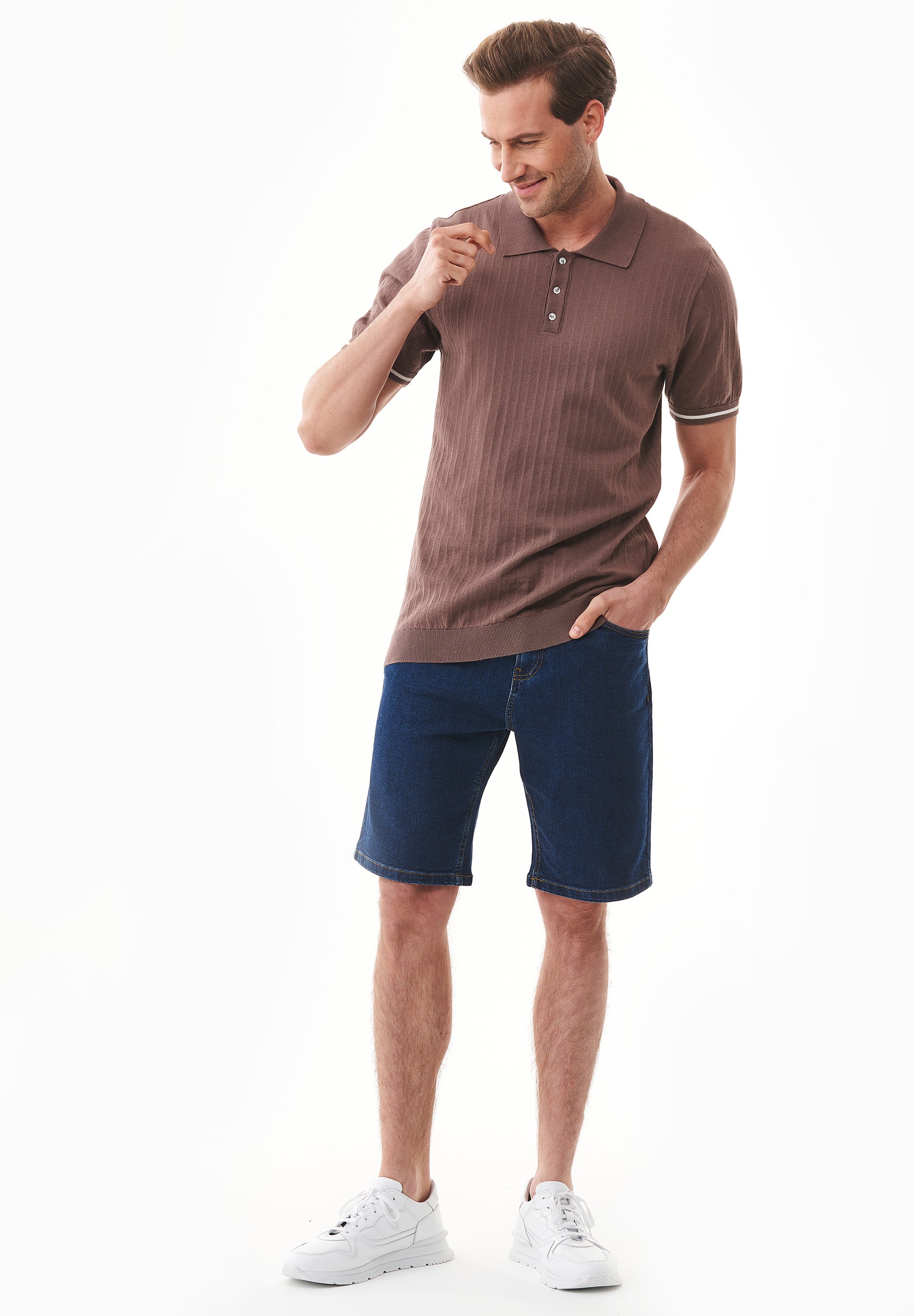 Denim Shorts aus Bio-Baumwolle