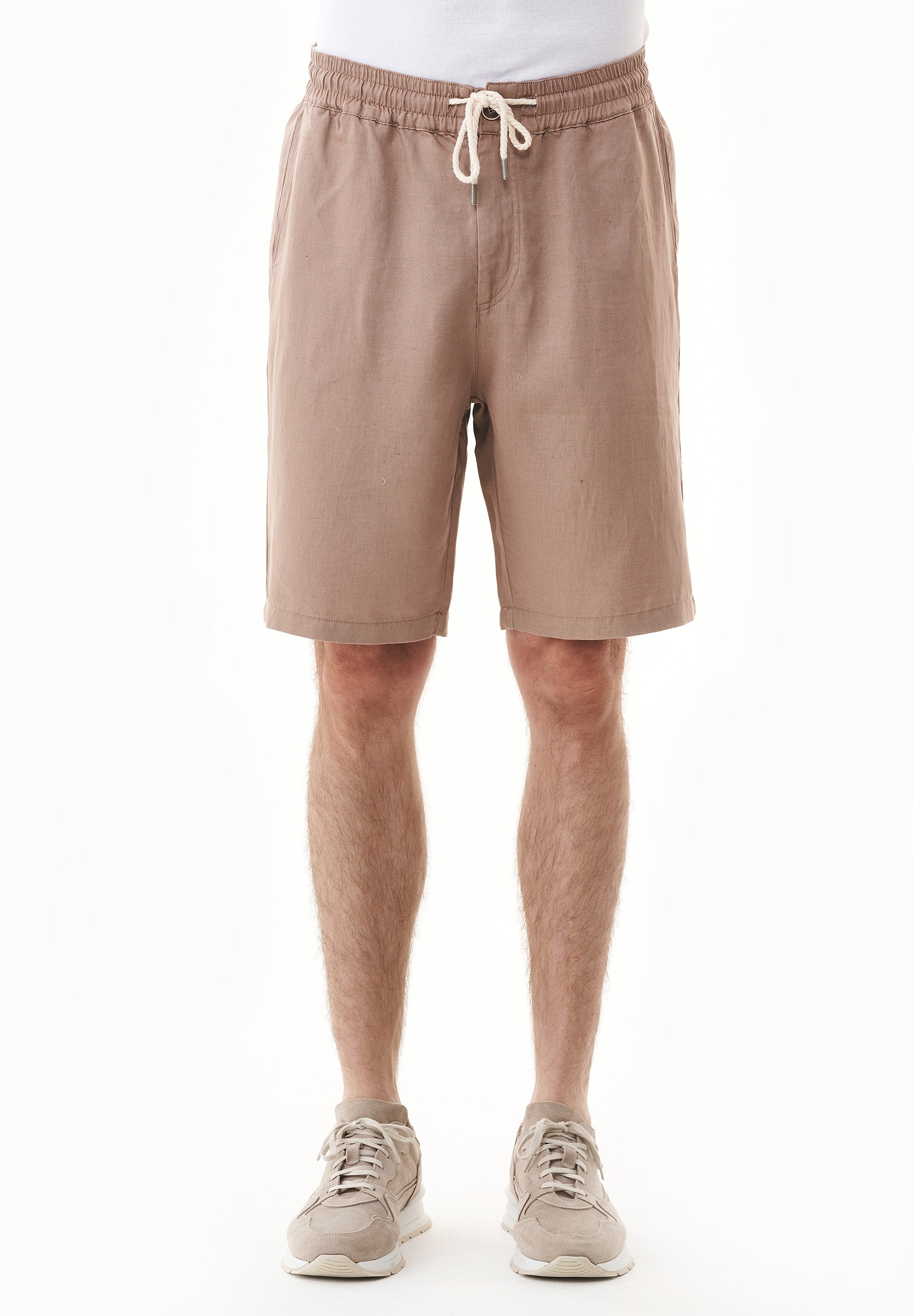 Shorts aus TENCEL™ Lyocell und Leinen