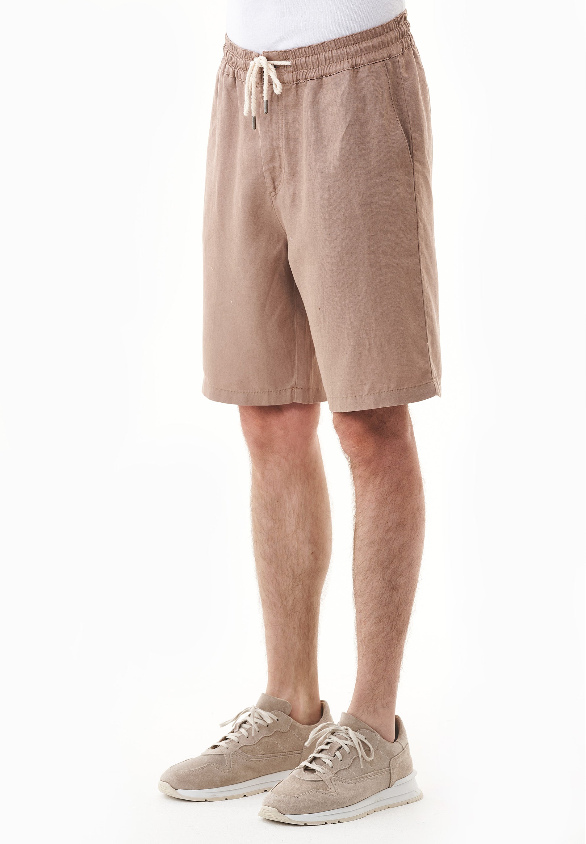 Shorts aus TENCEL™ Lyocell und Leinen