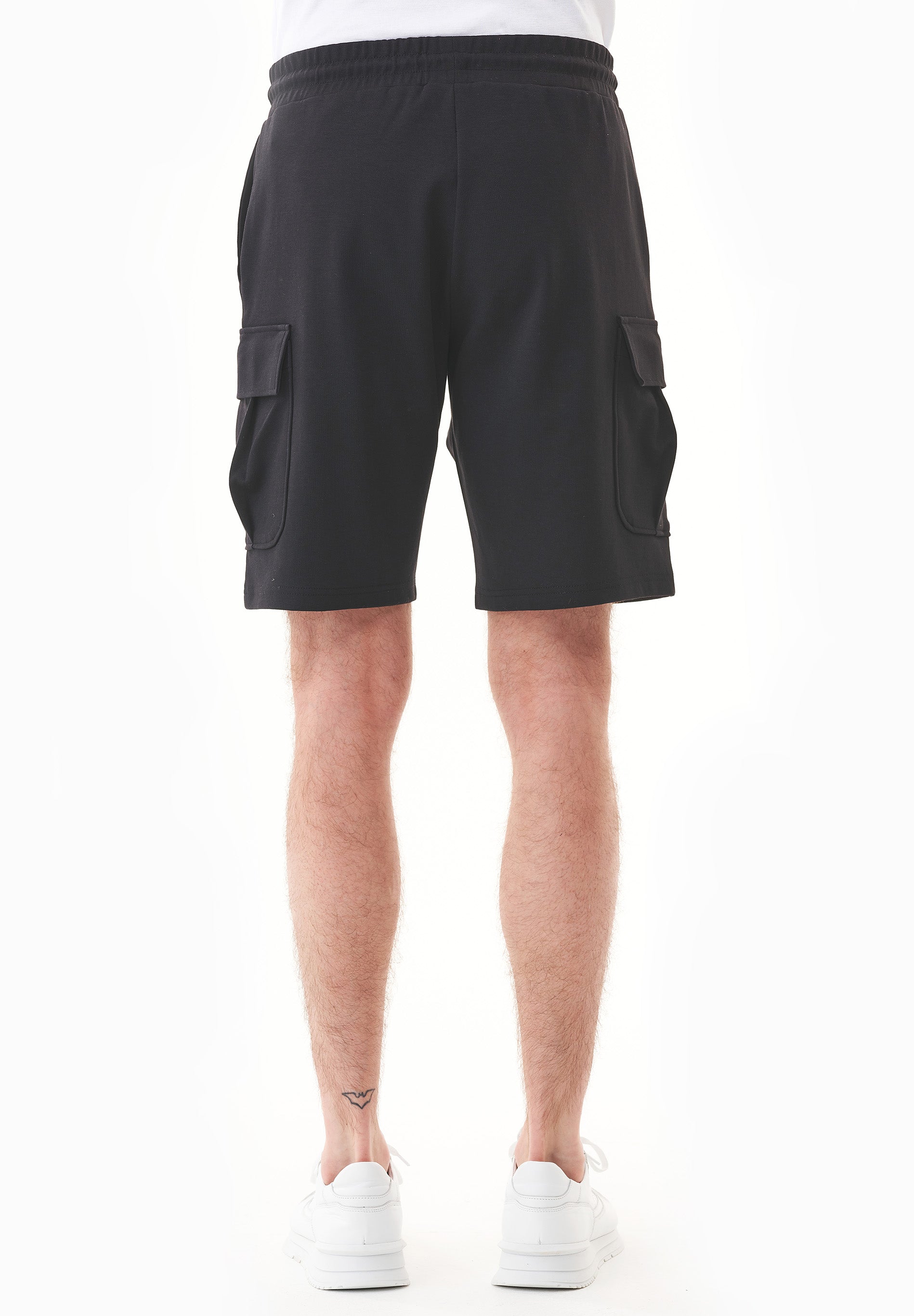 Cargo-Sweatshorts aus Bio-Baumwolle