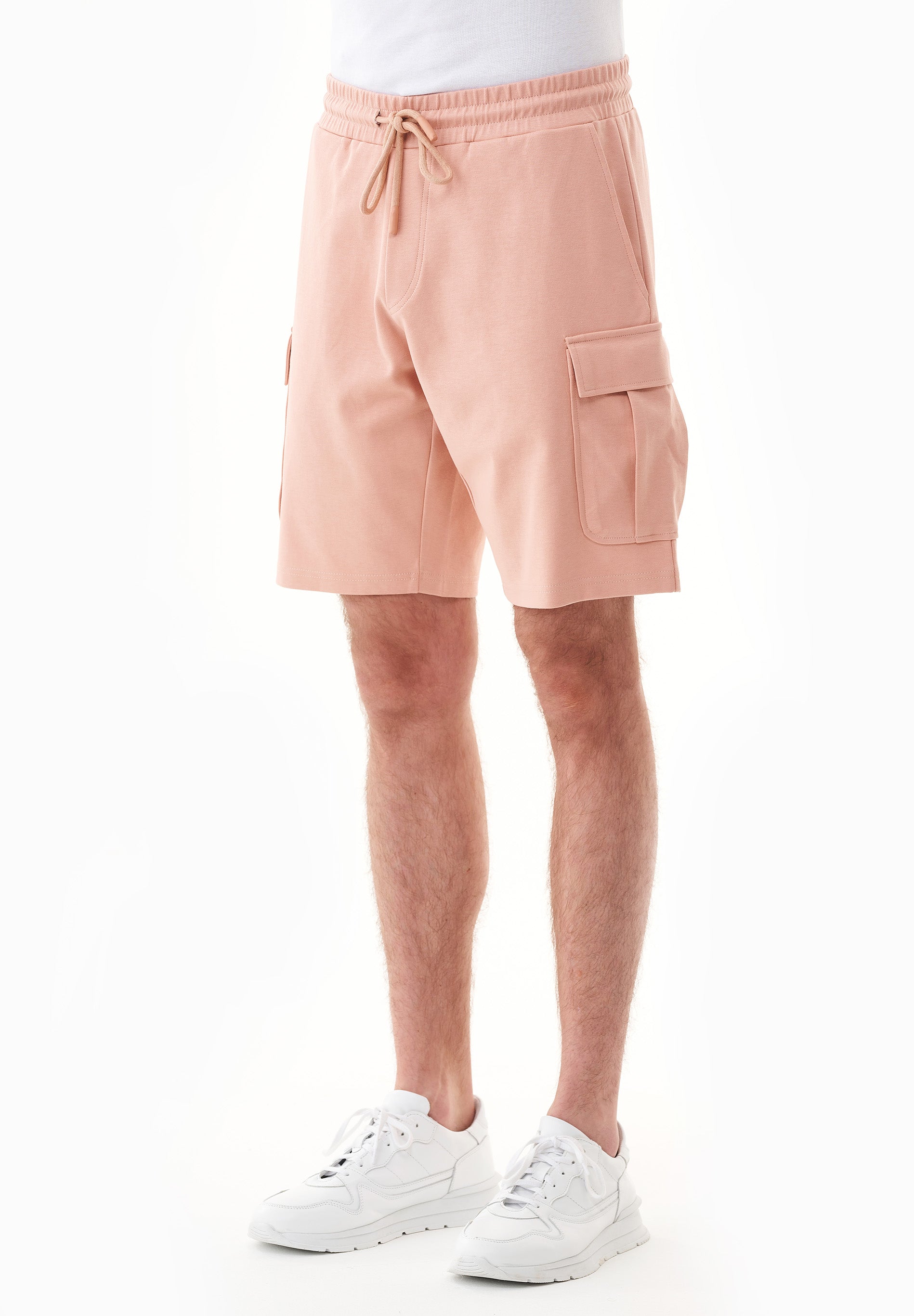 Cargo-Sweatshorts aus Bio-Baumwolle