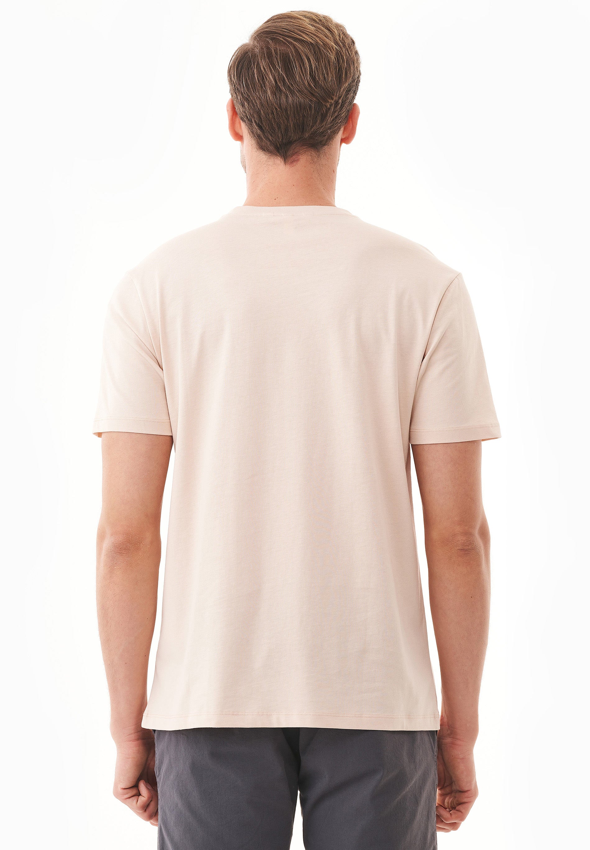 T-Shirt aus Bio-Baumwolle mit Wagen-Print