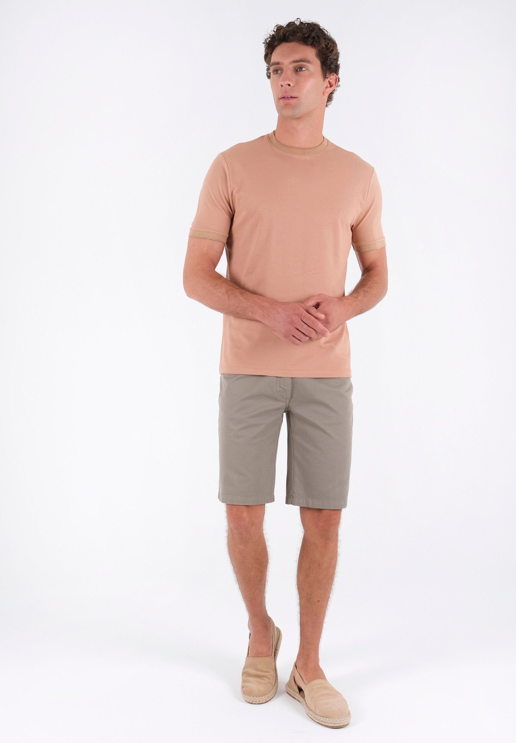 T-Shirt aus Bio-Baumwoll-Piqué mit Print