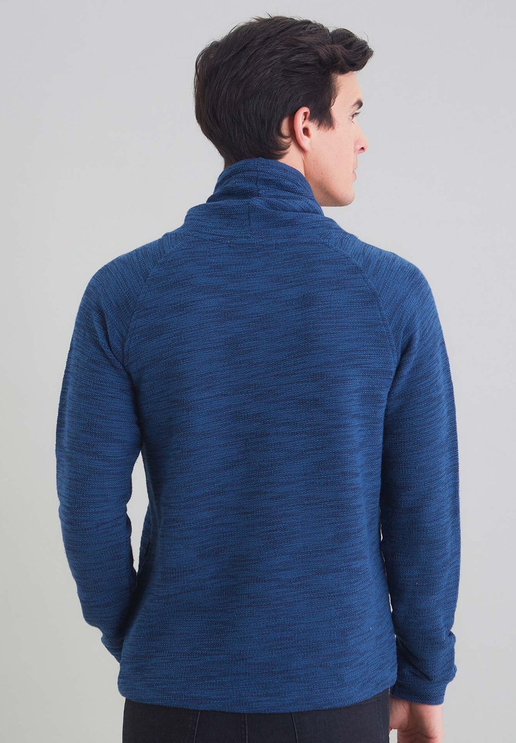 Schalkragen Sweatshirt aus Bio-Baumwolle