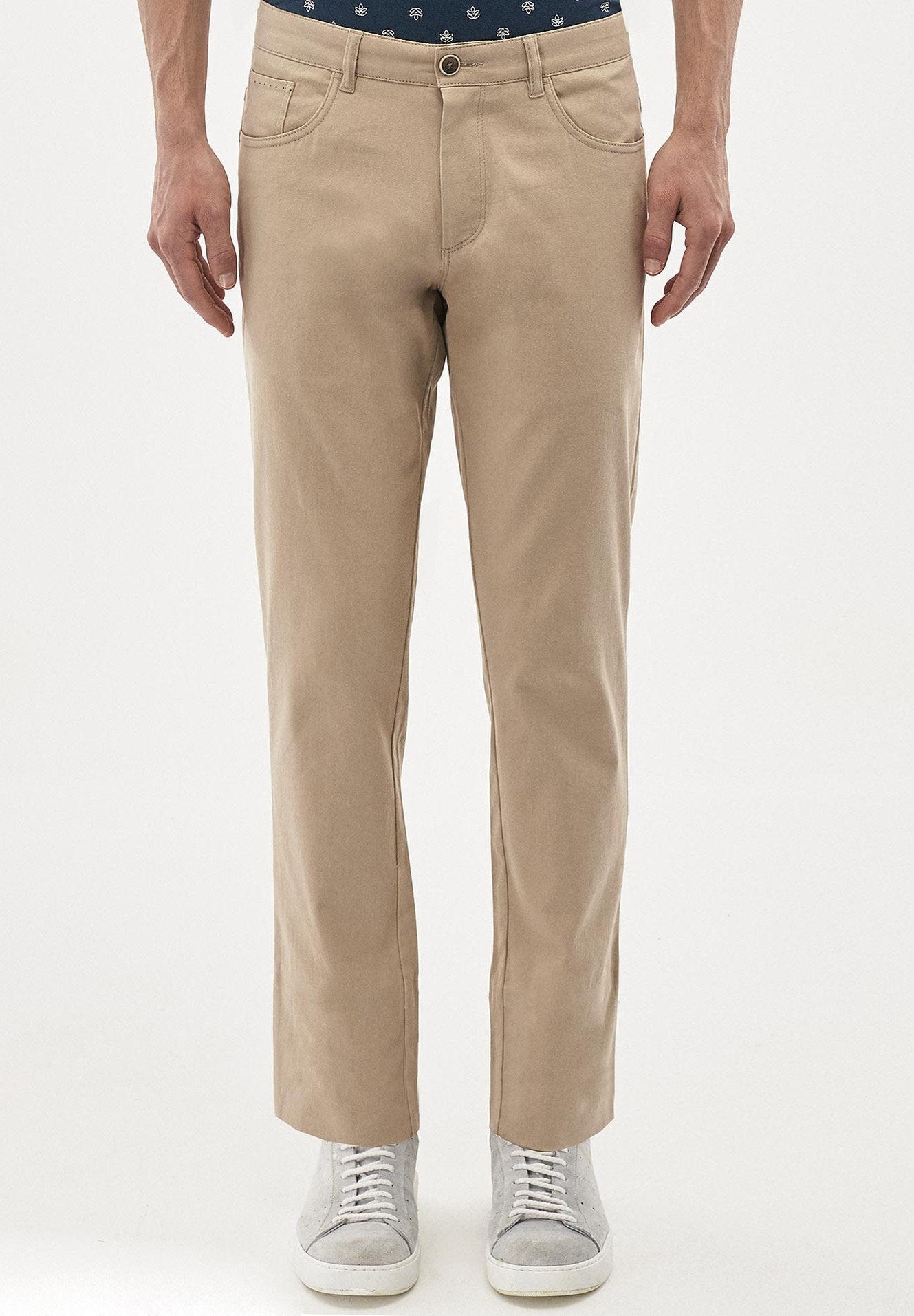 Hose aus Bio-Baumwolle-Elasthan-Mix