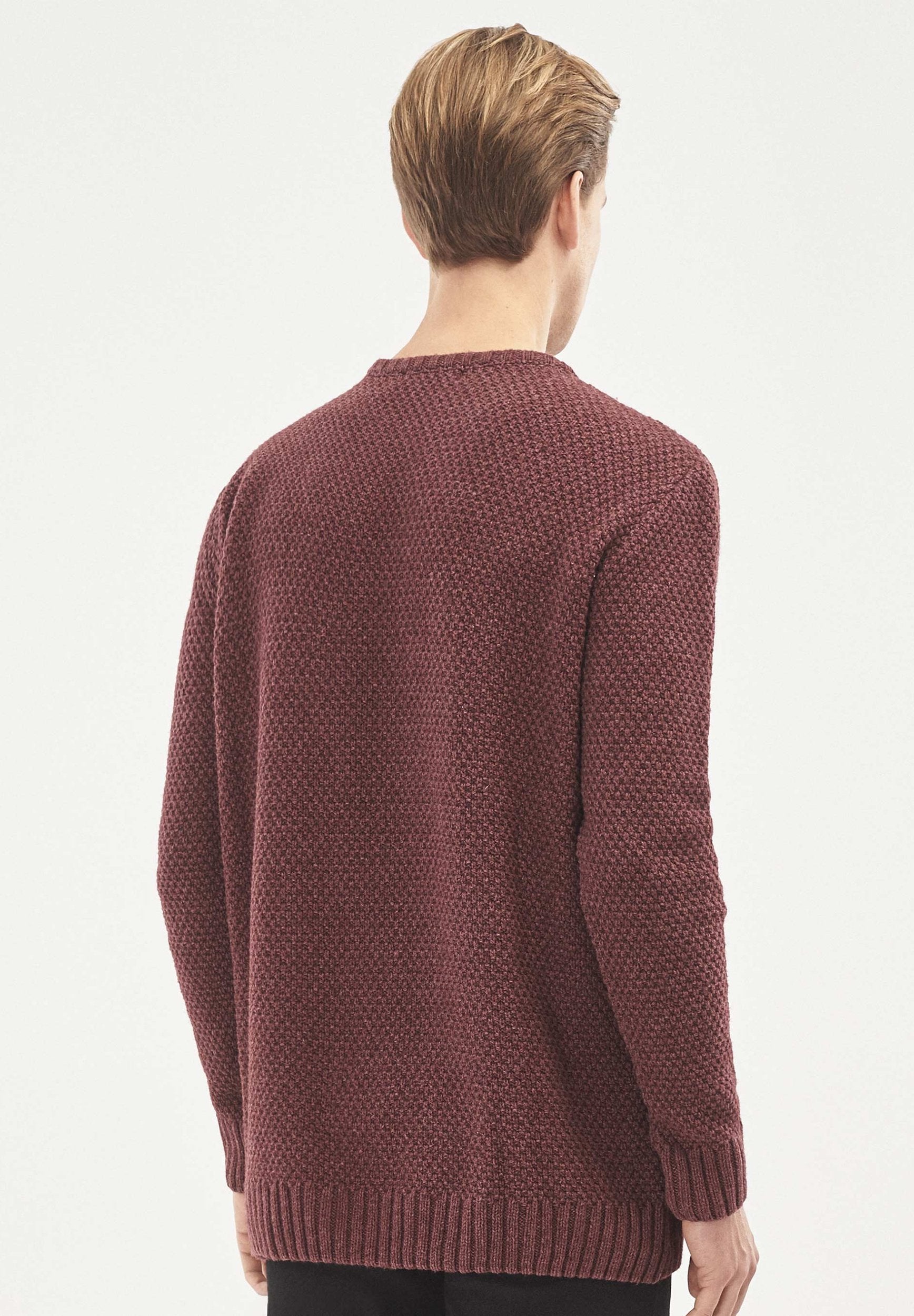 Pullover aus Bio-Merinowolle und Bio-Baumwolle