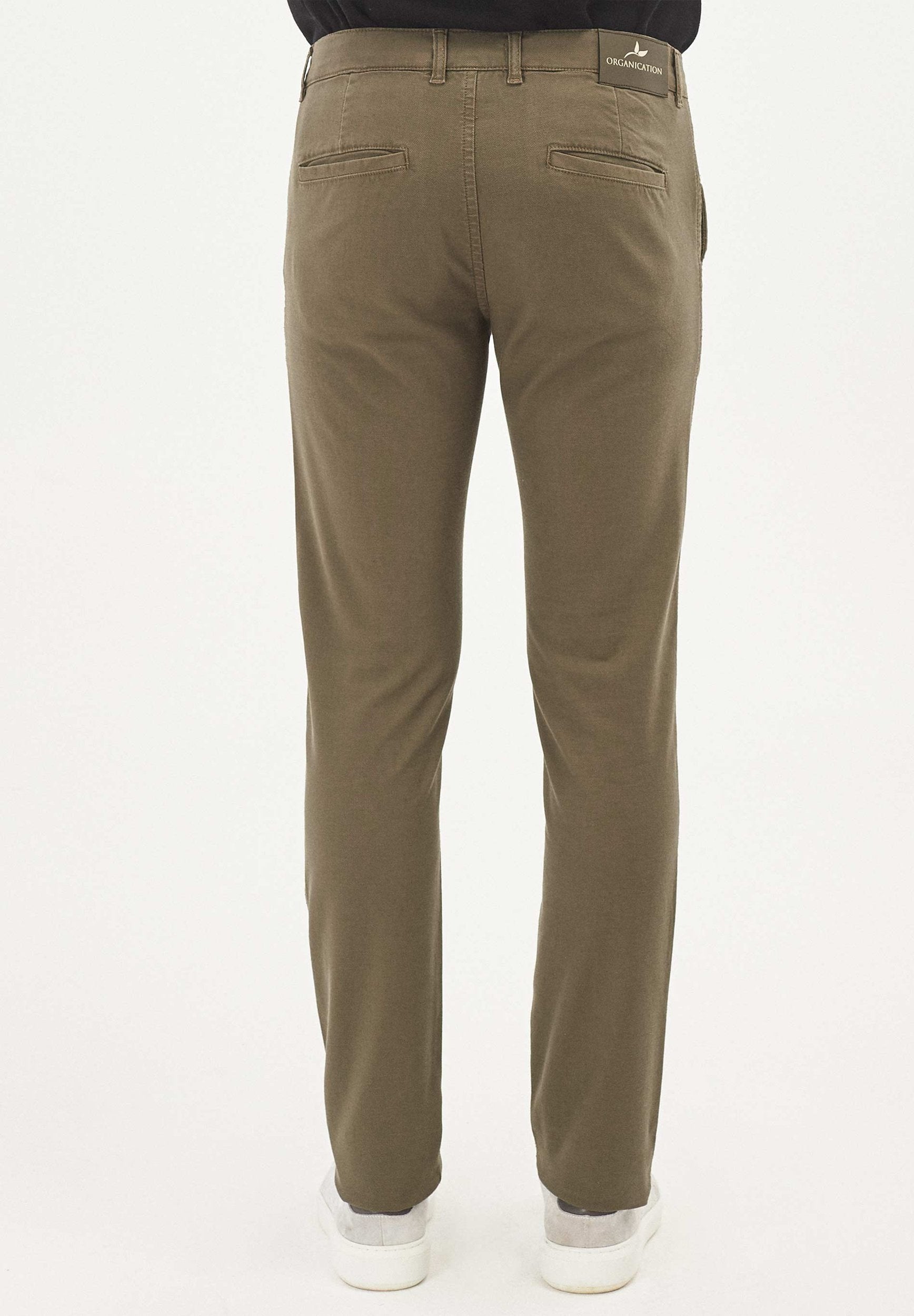 Hose aus Bio-Baumwolle-Elasthan-Mix